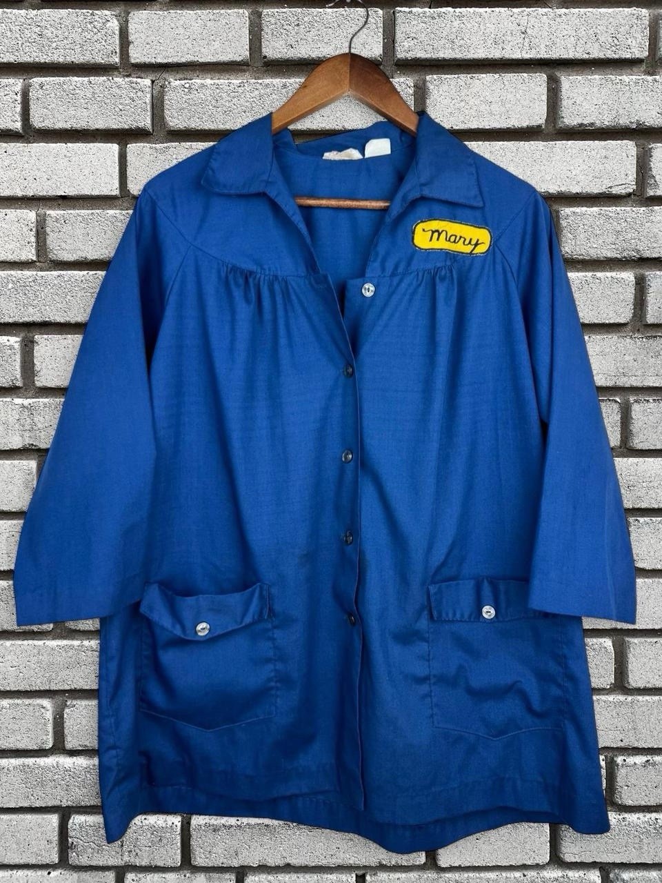 Vintage 50’s 60’s The Maxwell House Embroidered Button Up Uniform Work Shirt XL