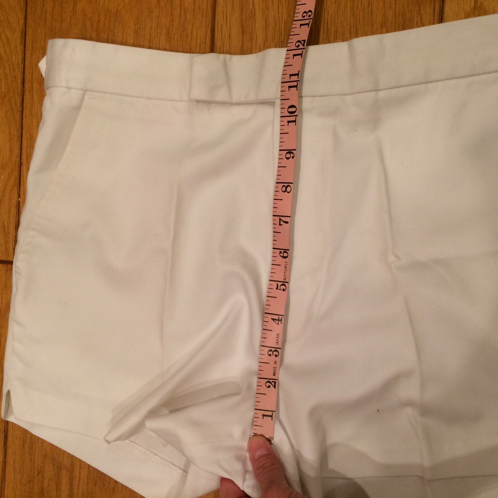 Cross Court vintage 70s ultra white tennis shorts polyester cotton vtg normcore