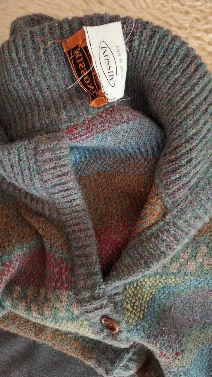 Rare Missoni Vintage 70s Ladies Jumper Vest Unfindable! Can be used as unisex