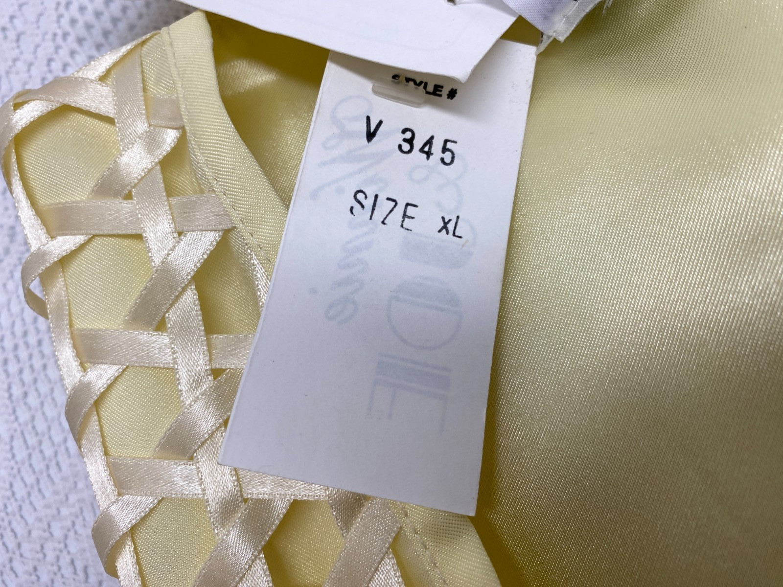 Vintage VEST -Winnie & JOE Woven RIBBON DECORATIVE Button up SIZE XL 70s80s90s