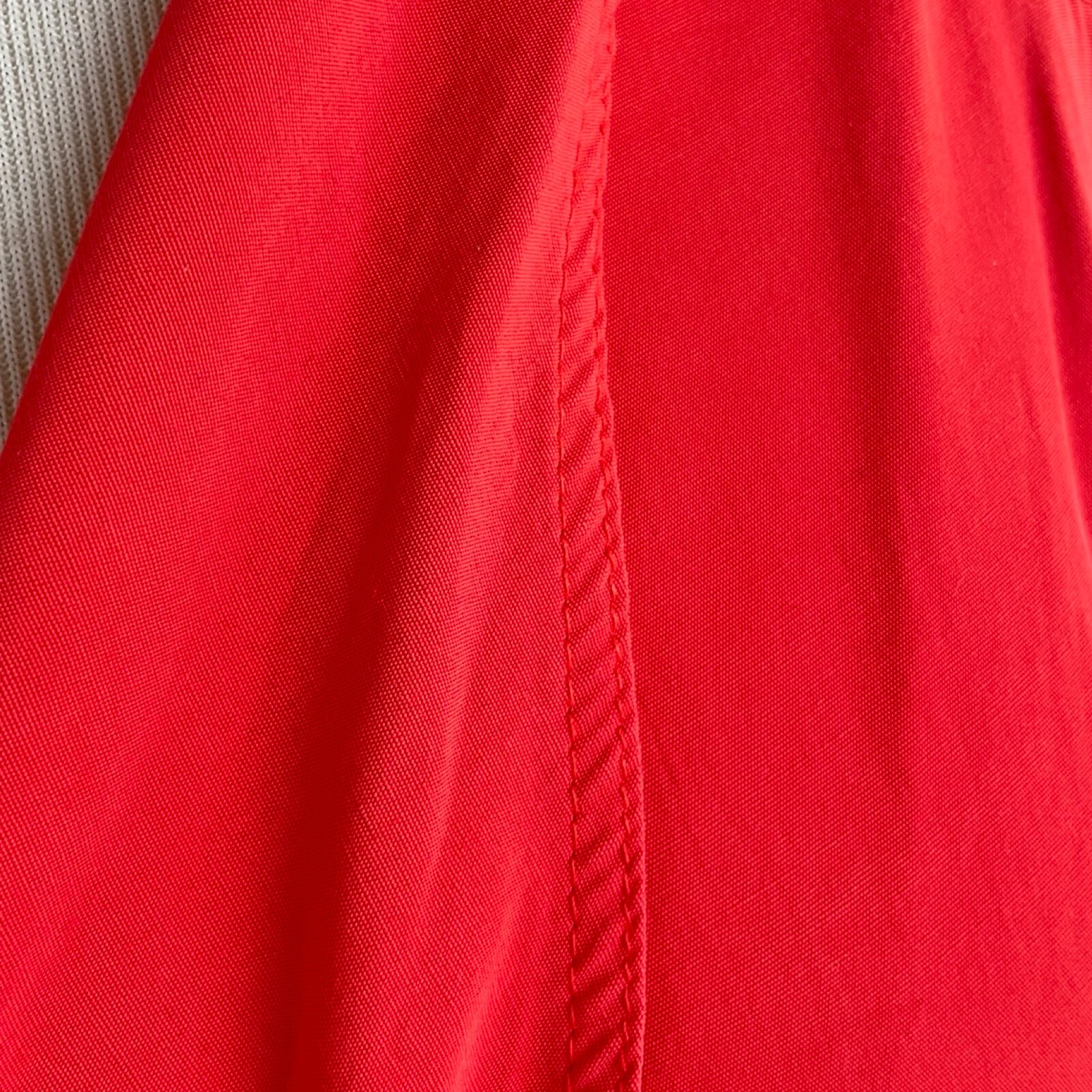Vintage Oversize Draped Jacket Size M/L/XL 1980s Coral Pink Open Front Dolman