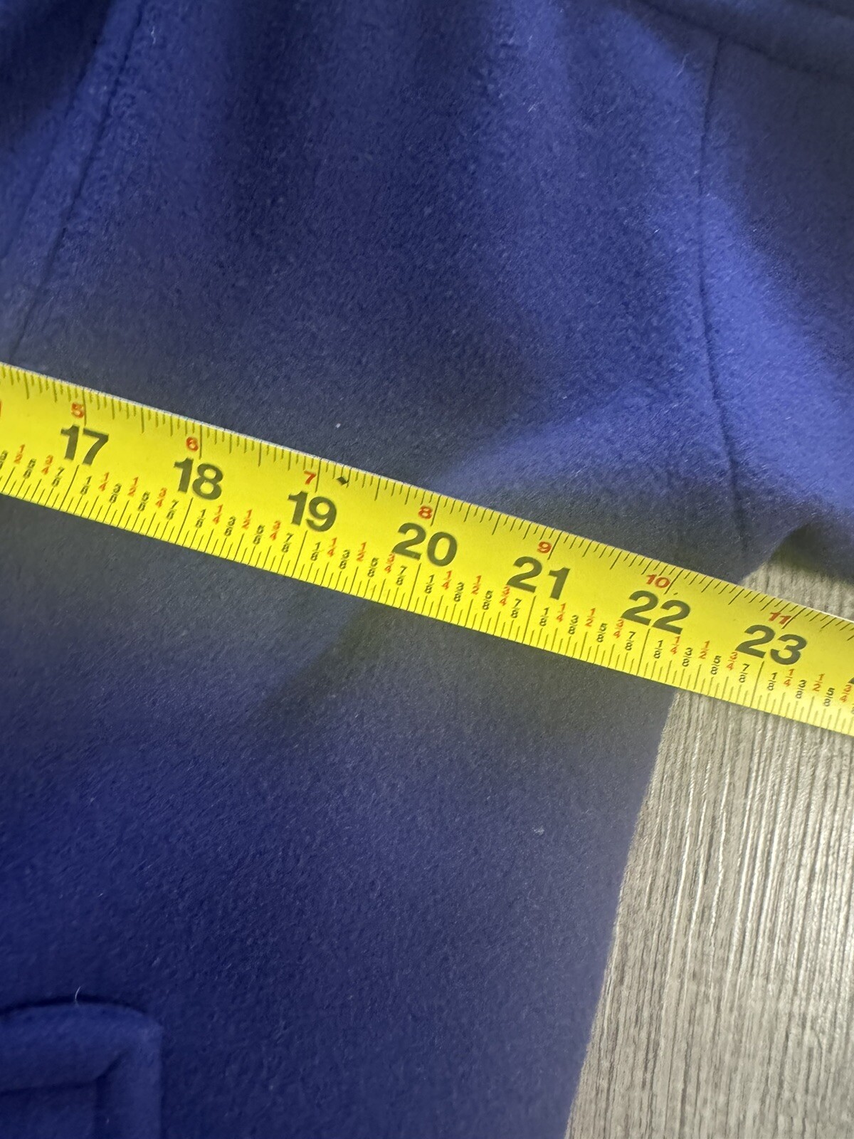 Vintage 100% Wool Trench Coat Purple Petite USA Union Made Retro S-M