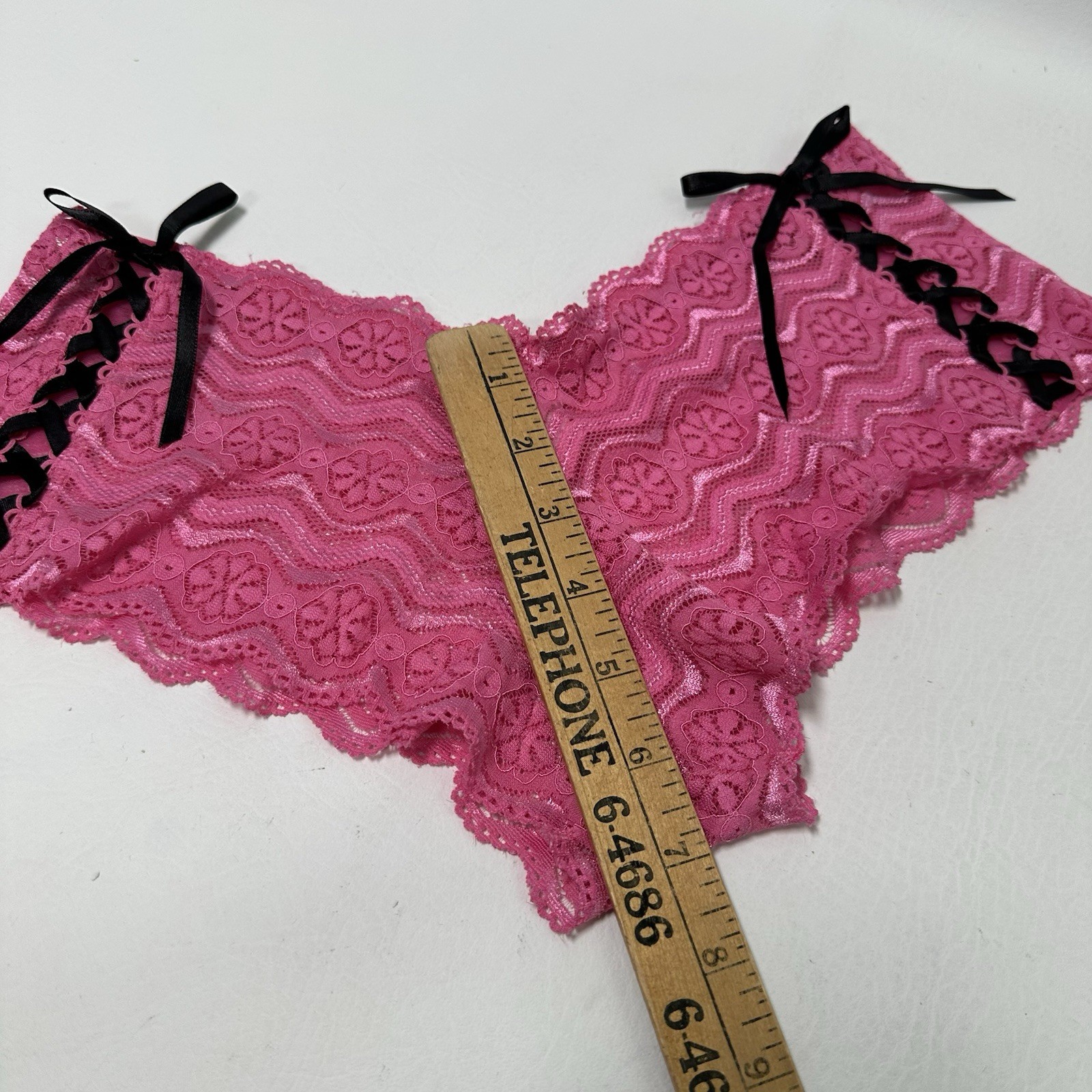 Vintage Y2K Native Intimates Lace Hipster Corset Panties Women’s Size Large 7