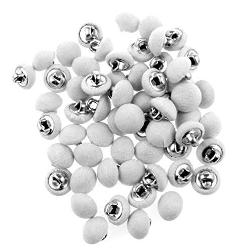 Haidong Smooth Satin Fabric Buttons – Fabric Covered Wedding Dress White