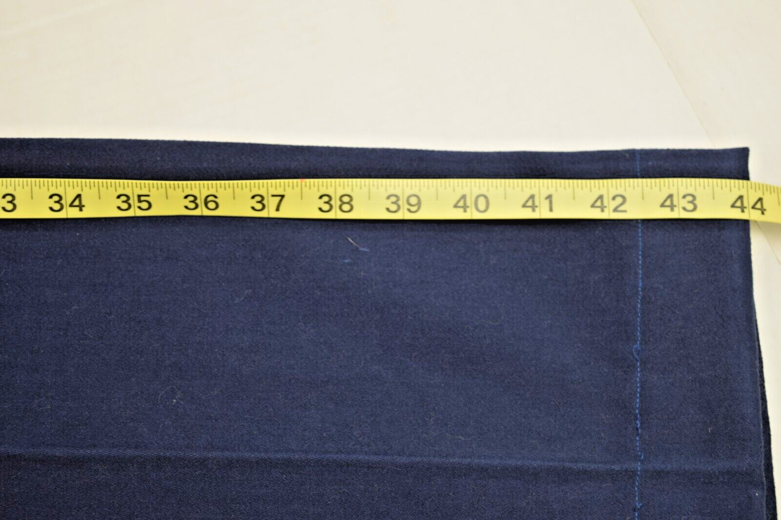 Vintage Pants Bronson of California Size 26 x 32 60s Blue Heavy Fabric Wide Leg