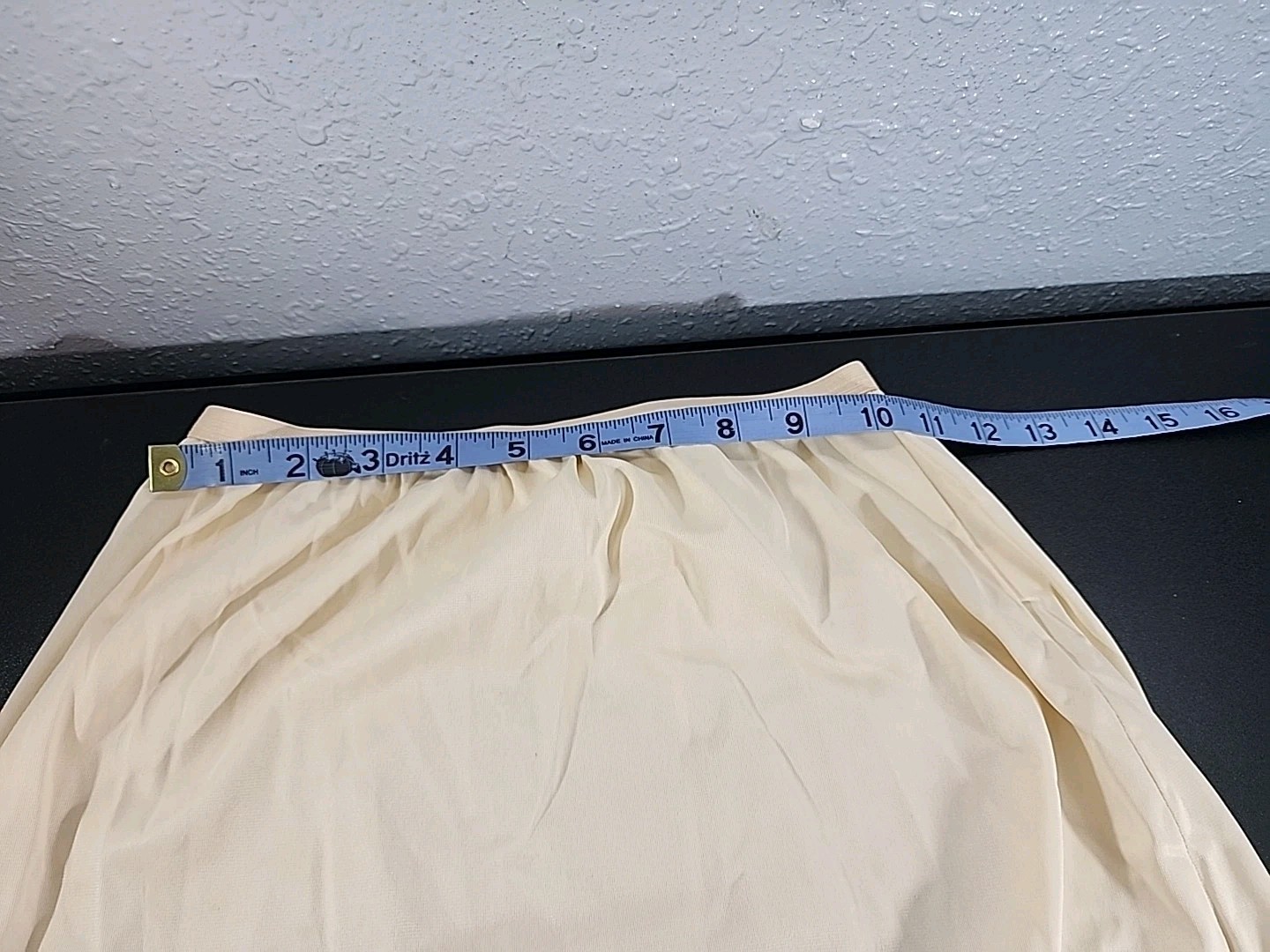 Vintage Wonder Maid Non Cling Half Slip, 39″ Long Size SM Lace Trim Beautiful