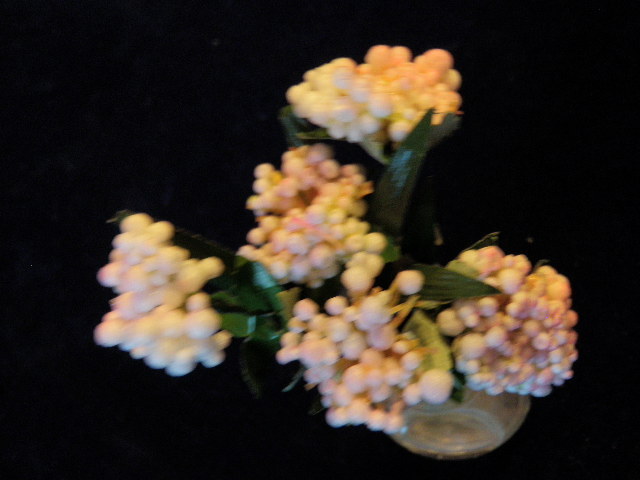 Vintage Millinery Flower Retro Cluster Lot for Pale Pink Hat Wedding + Hair Z39