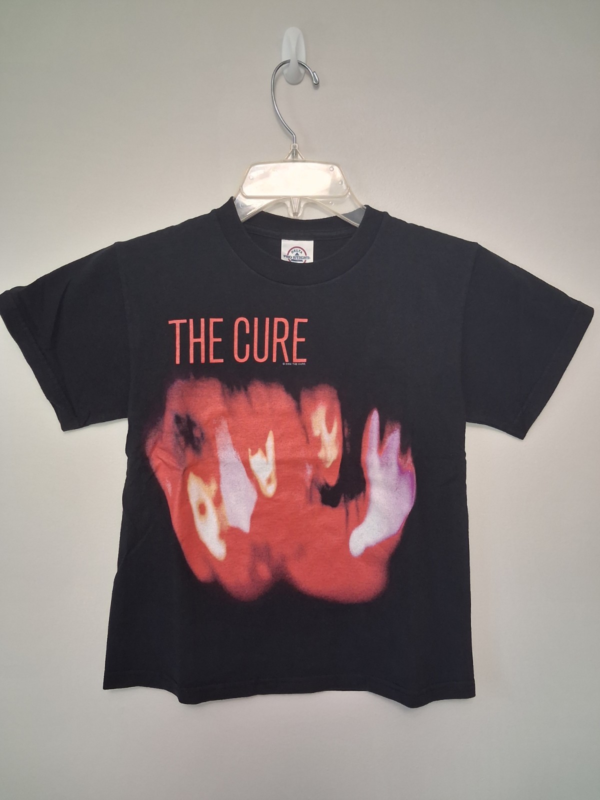 Vintage 2004 The Cure Pornography T Shirt Delta Youth M Women Jrs XXS XS Goth