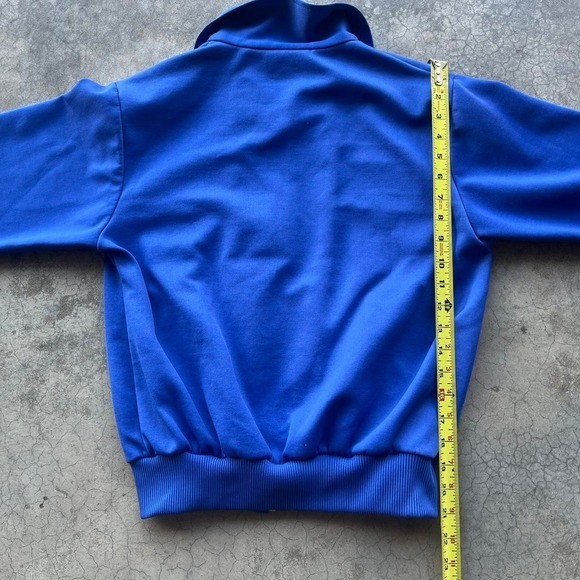 Vintage blue McGregor blue zip up track jacket Large