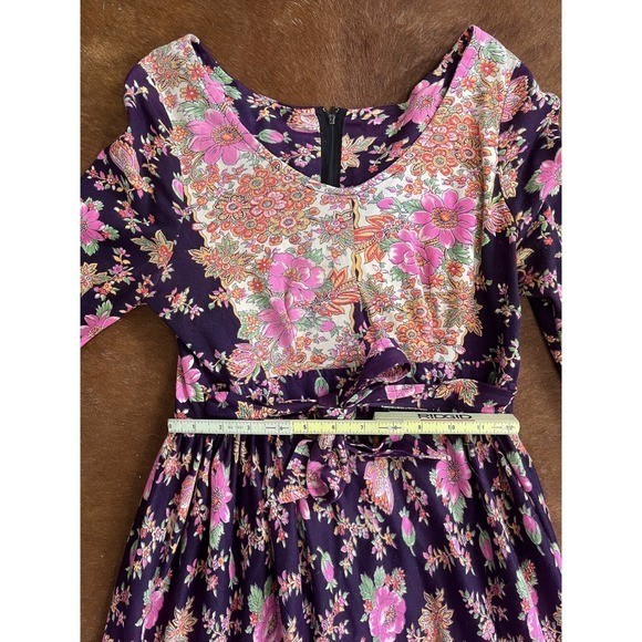 This is Yours San Francisco Vintage 70s Floral Maxi Dress
