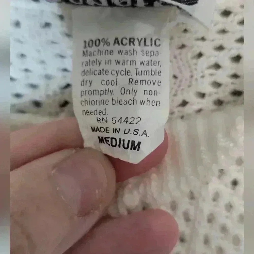 ♡Vintage Kenneth Too acrylic top size medium A-23