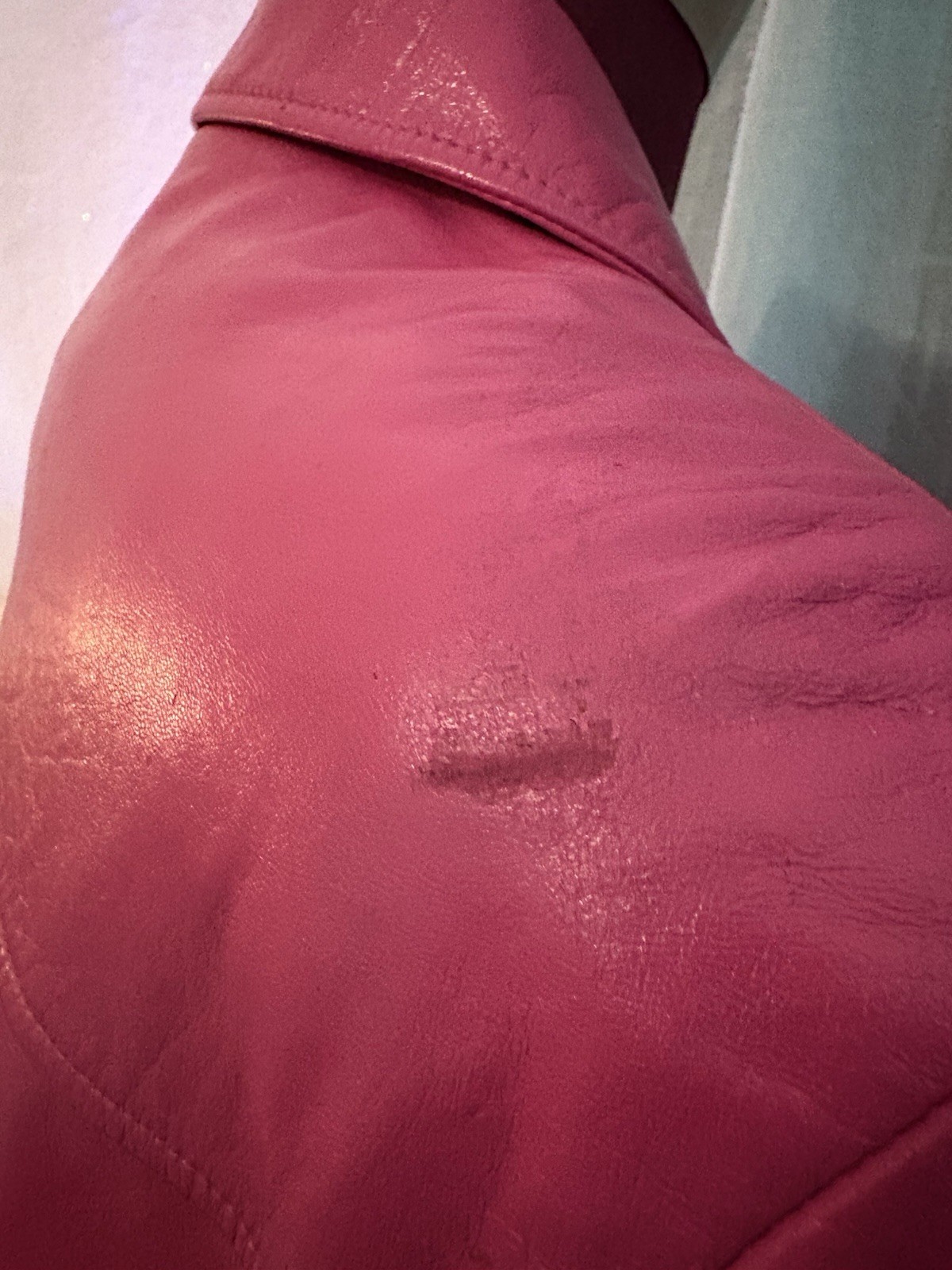 Y2K vintage pink Wilsons Pelle Studio leather jacket – women’s XL SPRING JACKET