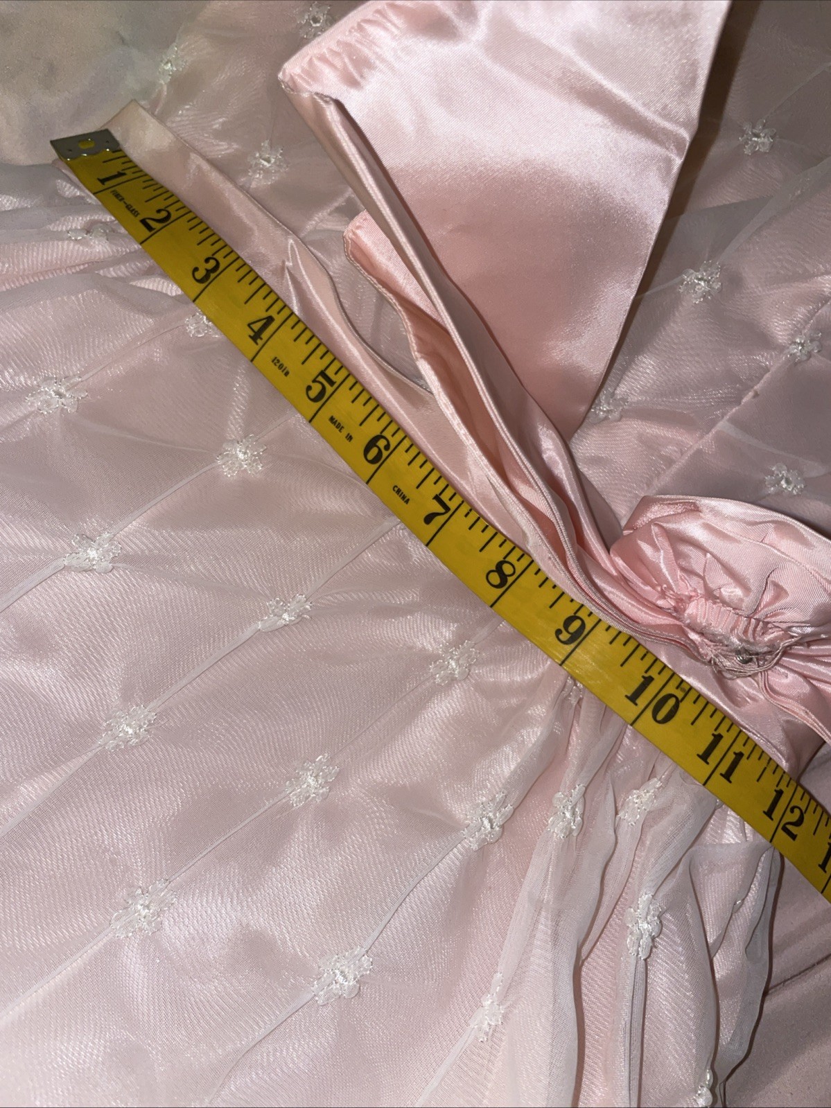 Vintage Womans 50’s Dress Jackie O Pink Party Prom dress Tulle Slip CHIFFON OVER