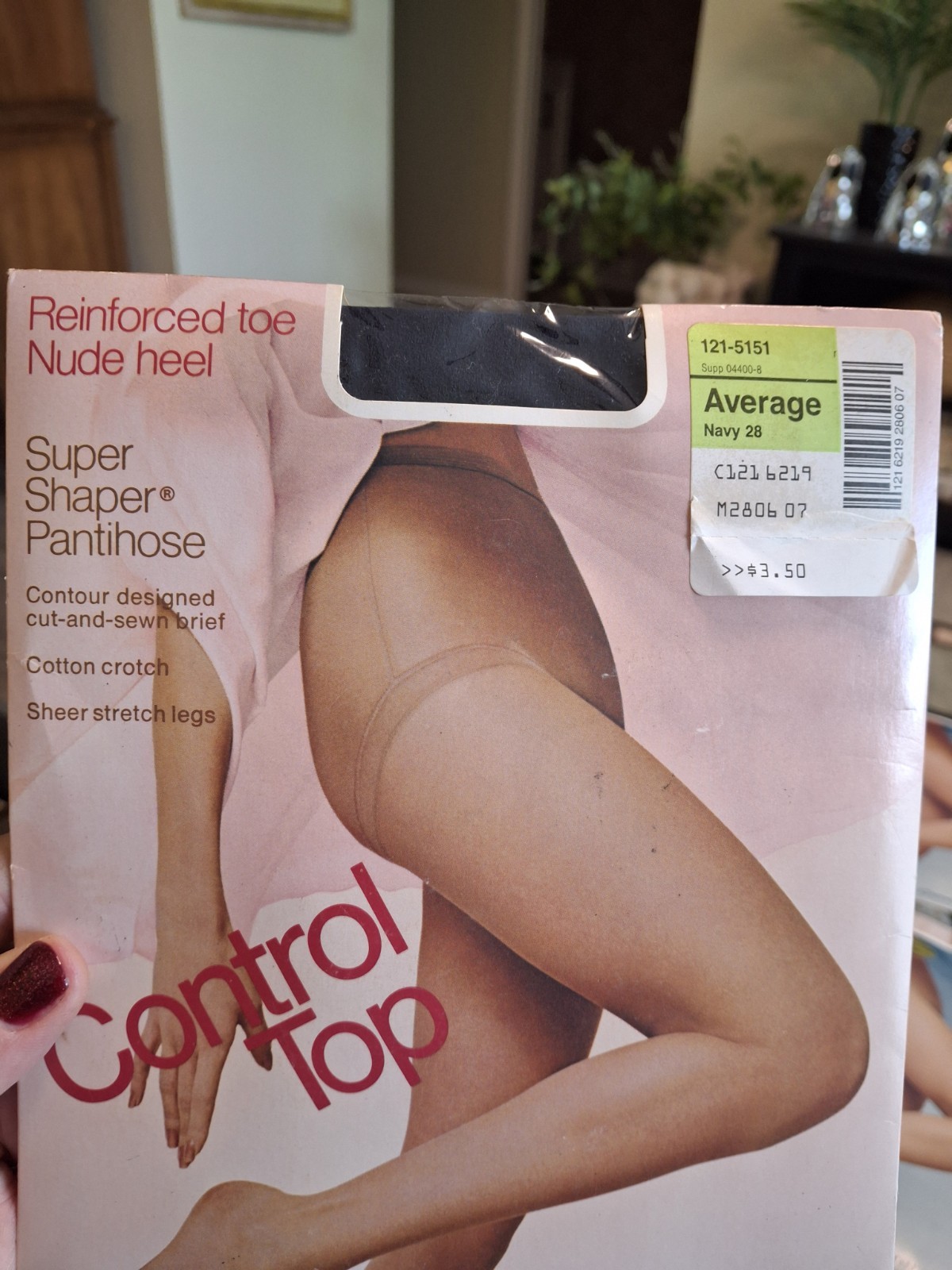 Lot Of 8 Vintage J.C. Penney Control Top Pantyhose Average Assorted Colors NEW