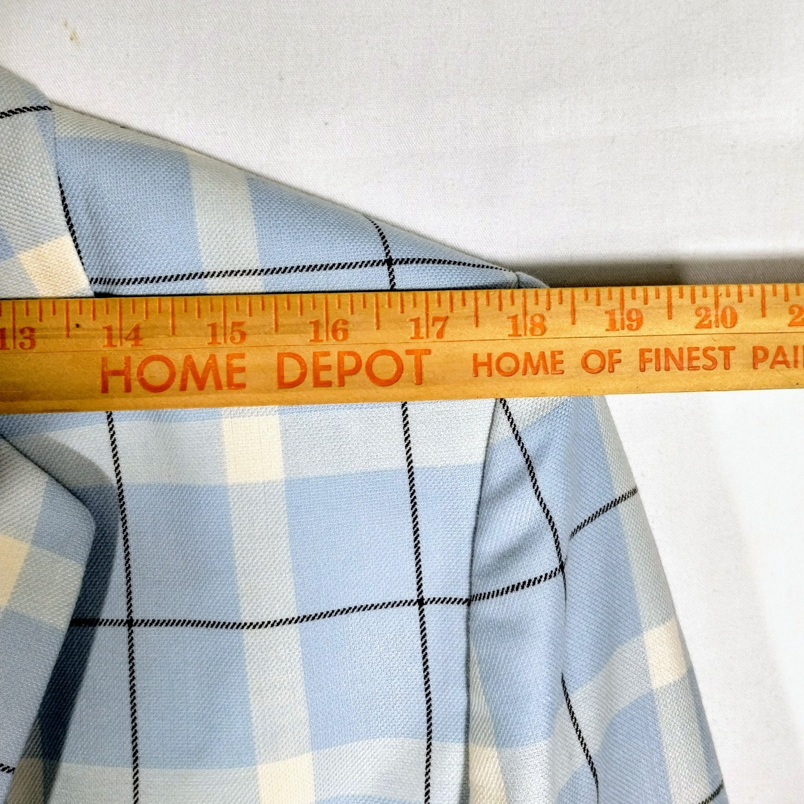 Vintage Mondi Virgin Wool Blazer 44 Modern L 10/12 Germany Blue Plaid Spring