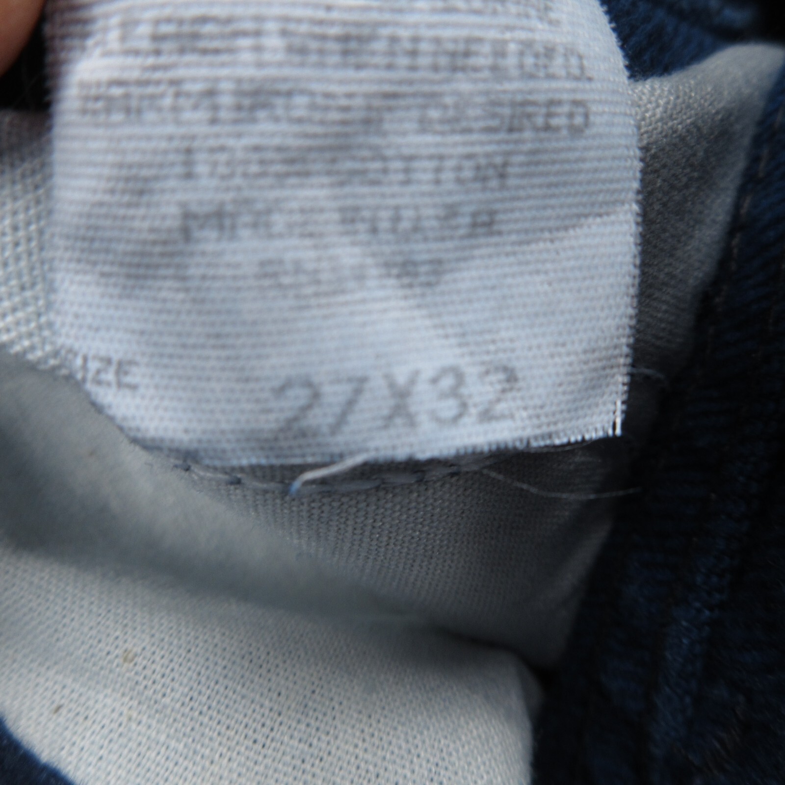 NEW Vintage LEE Jeans Mens 27X32 Student Loose Fit Tapered Leg Denim USA Made