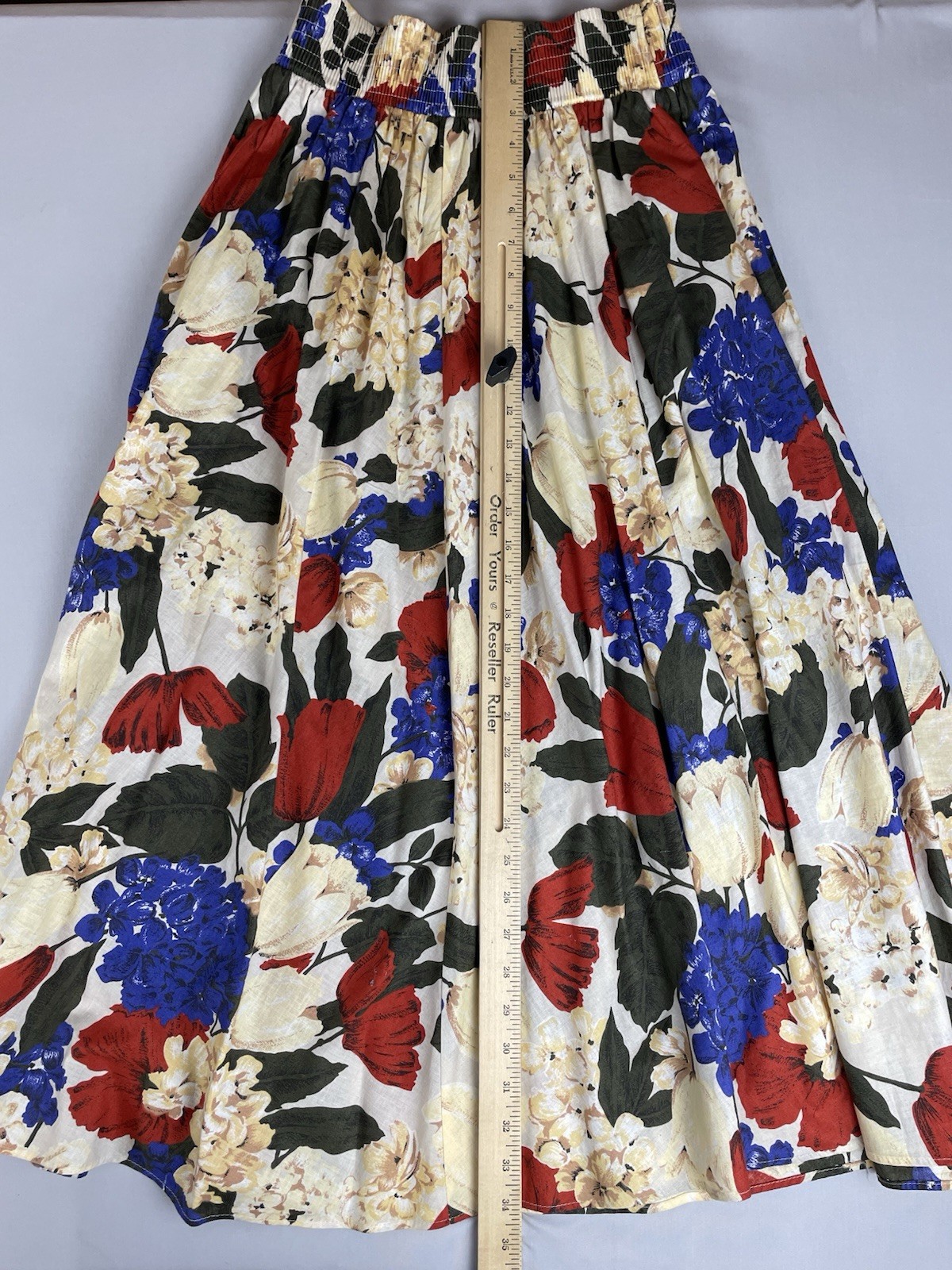 Jeffrey & Dara 2 Piece Vintage Dress 80’s Quilted Women’s Sm Bold Floral Print