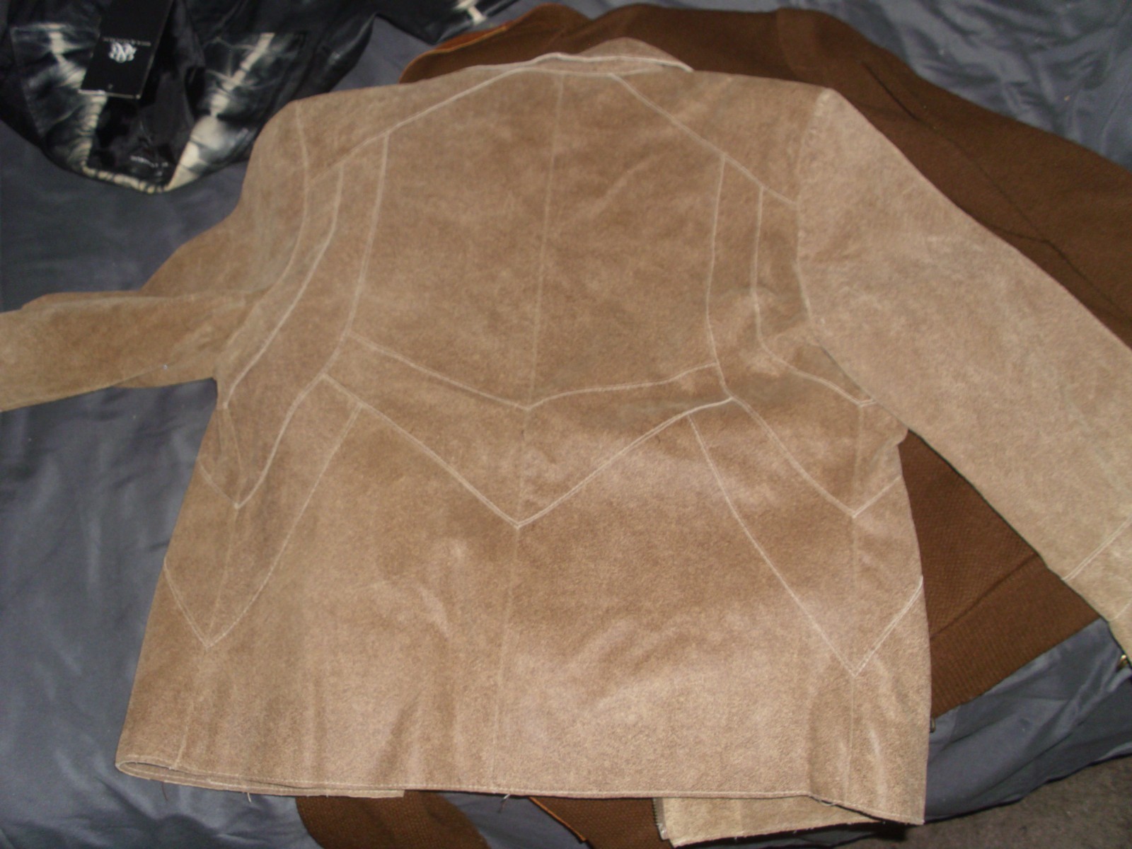 Lot of 3 Vintage Mont.Ward Orlon Acrylic Swet.Rock & Republic, i e Leather Coats