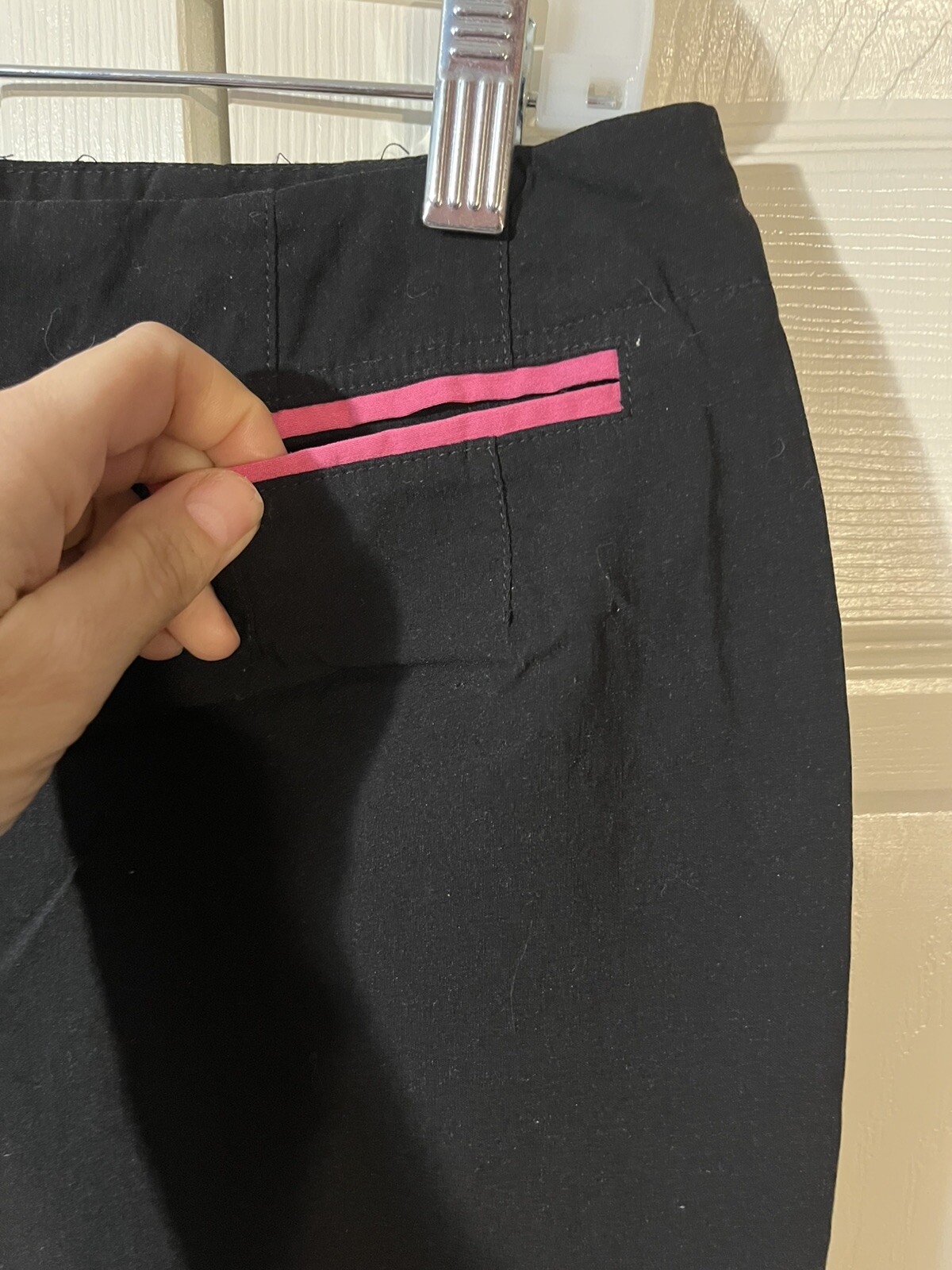 Harve Bernard Vintage 1980’s By Benard Holtzman Black Women’s Trouser Pants (14)