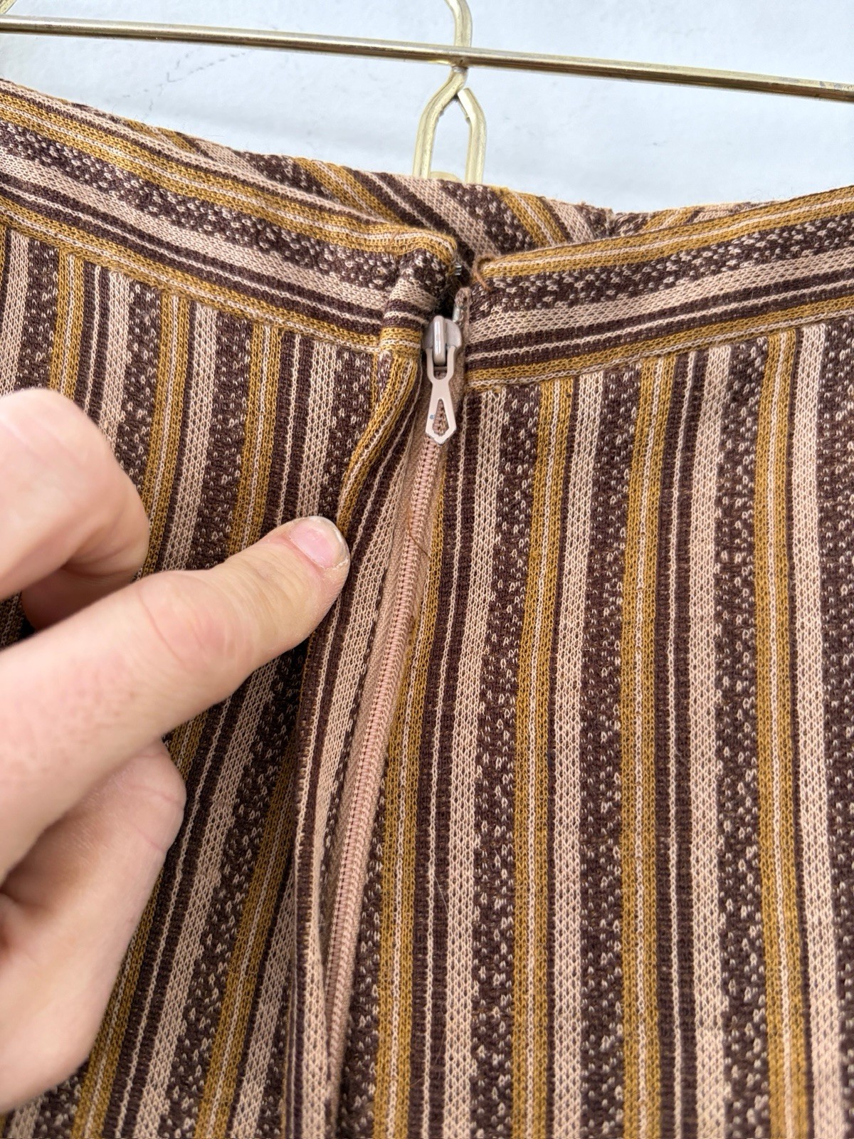 Vintage 70s 60s Cacharel Jacquard Utility Shirt Jacket And Wide Flared Trouser S