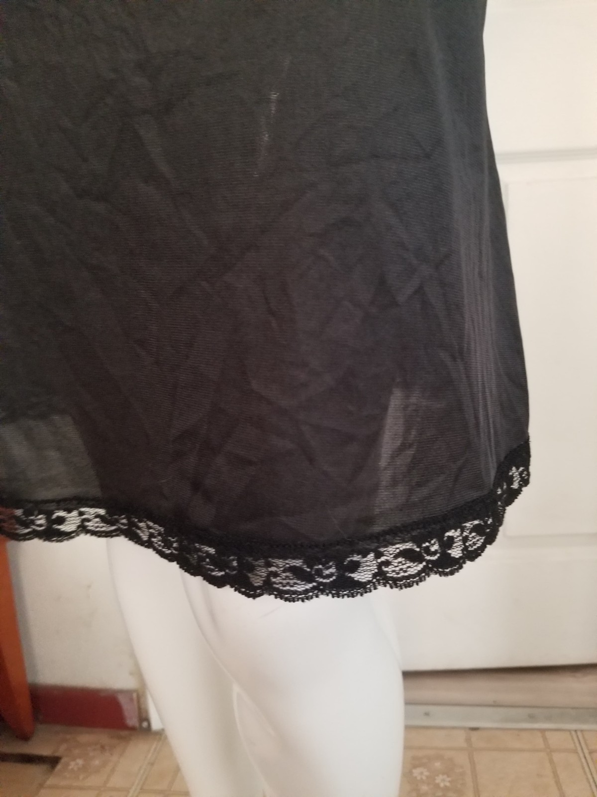 Lot Of 3 Vintage Lingerie 2 Full Slips 1 Half Slip