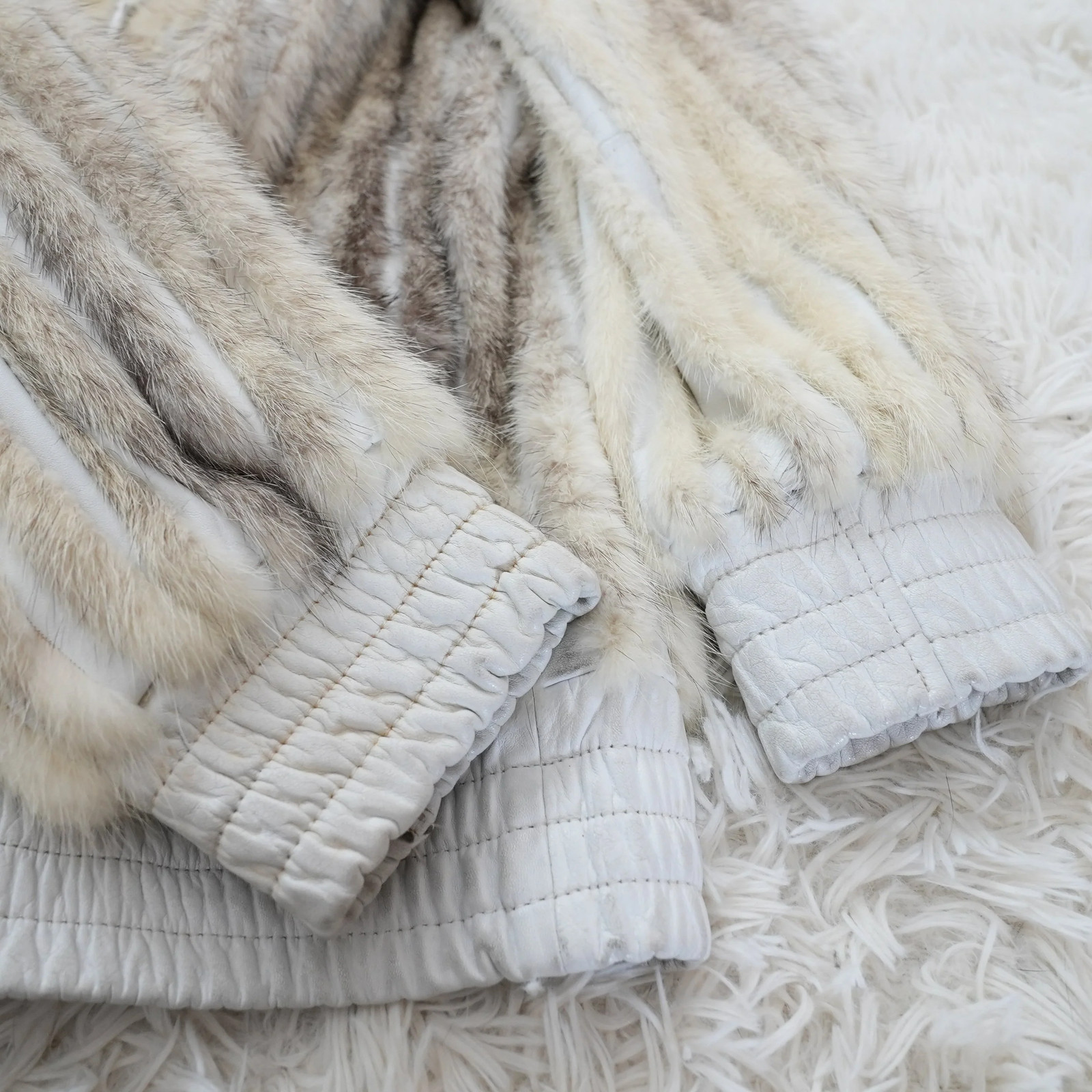 Cross Mink Zip Jacket – SAGA MINK