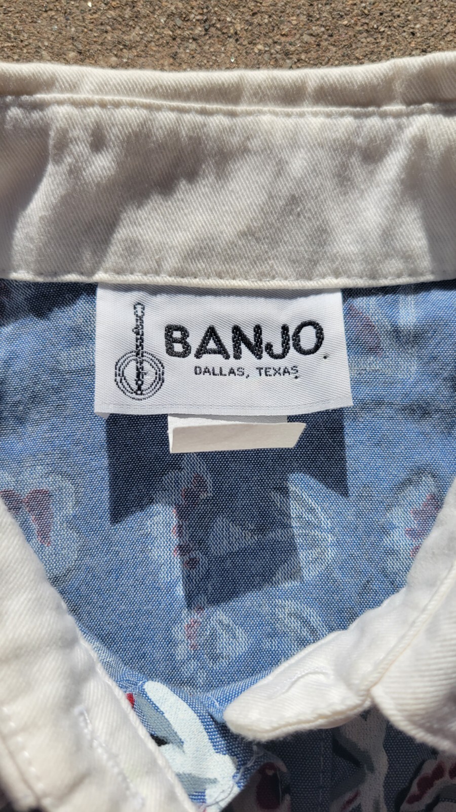 Banjo Dallas Texas Western Vest Medium Rodeo Cowboy Buttons