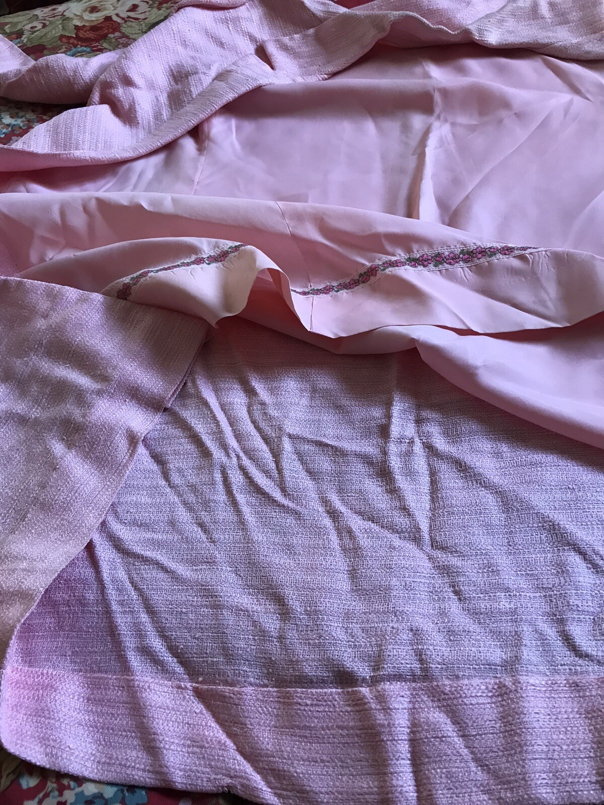 Sa’Bett of California Women’s Vintage 60’s Pink Coat Jacket Skirt Suit Size XS/S