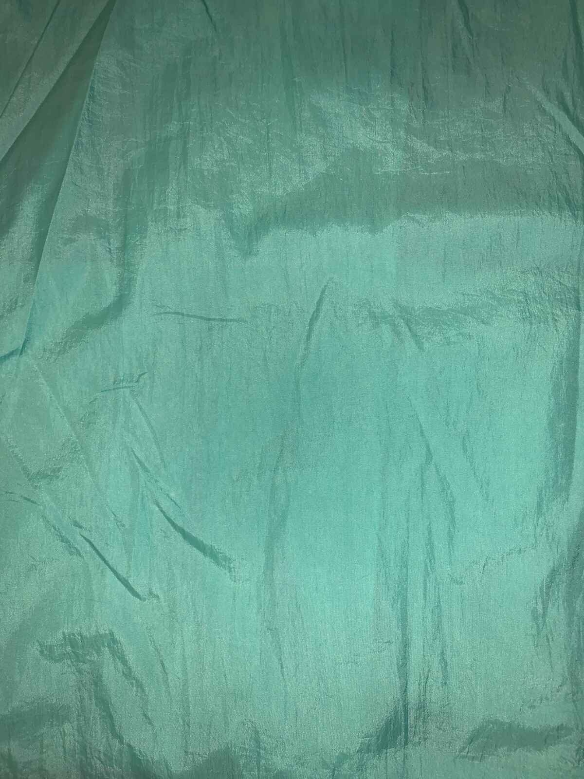 Vintage PRO Spirit Unisex Turquoise S Full Zip Pocket’s Nylon Wind-Breaker NWOT