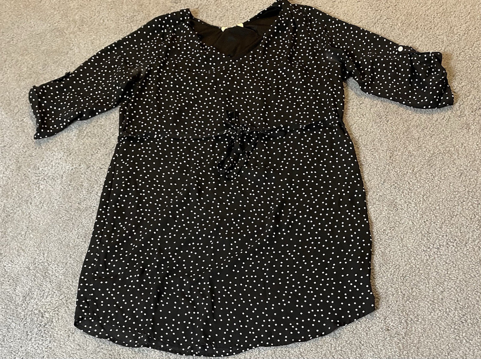 Vtg 70s VERSE Belted Mini Dress Sz M Printed USA Made City Classic Party Beach