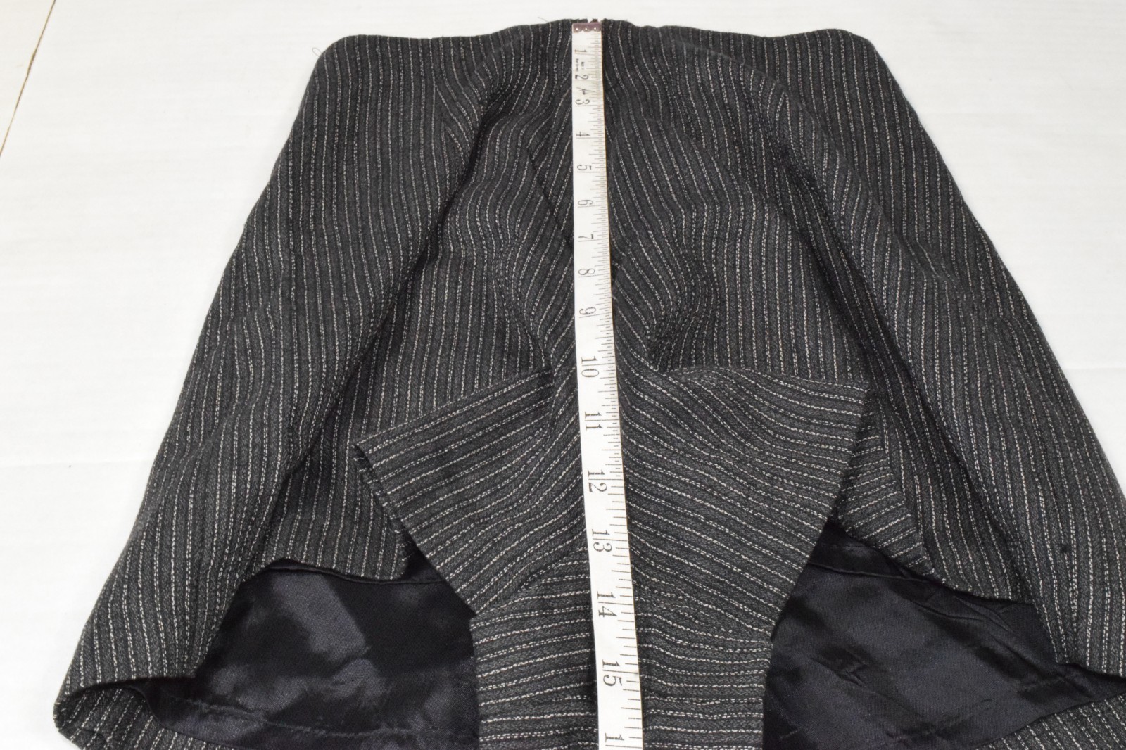 Vintage Mini Skort Shorts Clothes Circuit Size 7 90s Pin Stripe Lined Made USA