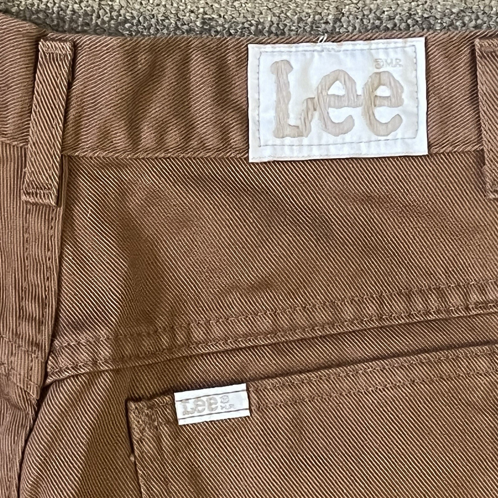 Vintage 90s Lee Sky Riders Jeans Women’s 9 M Brown Loose Fit USA Made New NOS