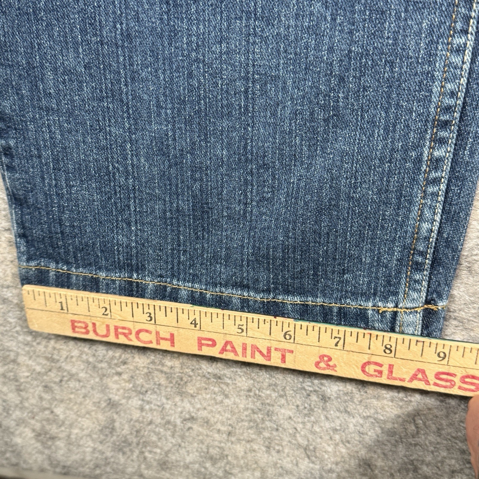 Vintage Y2K NWT Womens Phat Farm Jeans Size 16 28×29 Embroidered Baggy Hip Hop