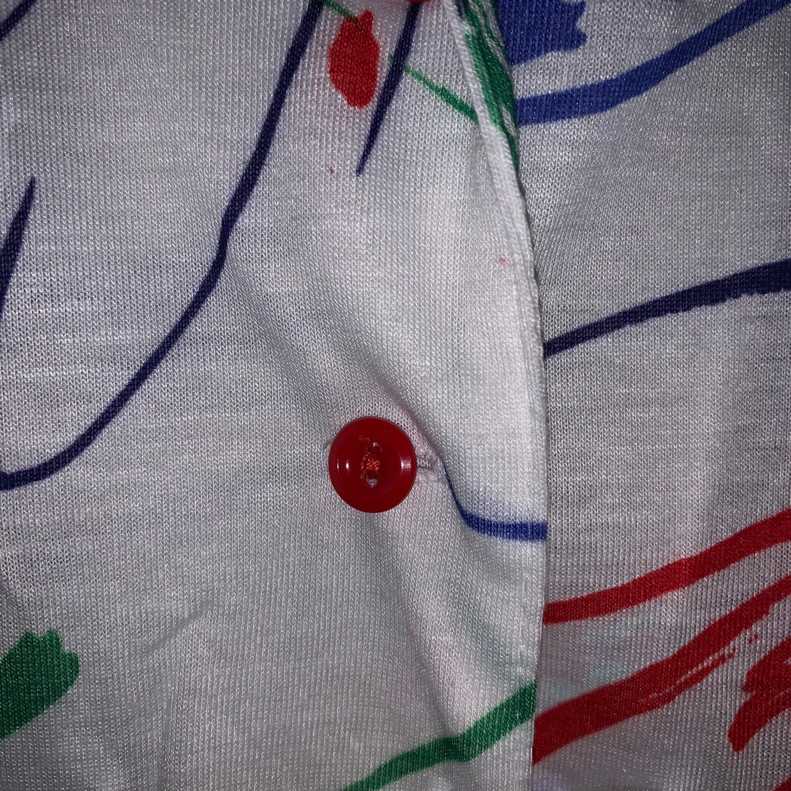 Vintage Coolwear 1980s Abstract Paint Splatter Dress – Modern Size 14/16