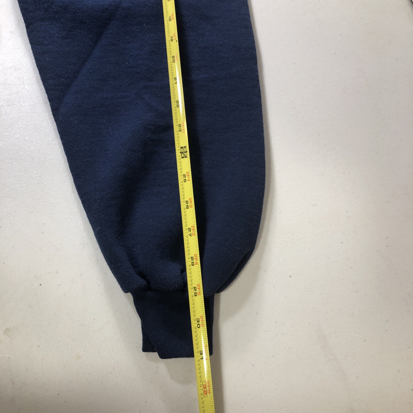 Vtg 1990s JERZEES Sweatshirt Super Sweats 90s Tall Ship Traverse City Blue XL