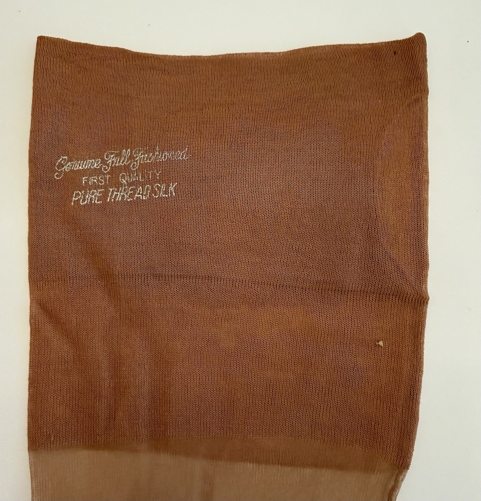 Vintage Genuine Full Fashion Pure Thread Silk