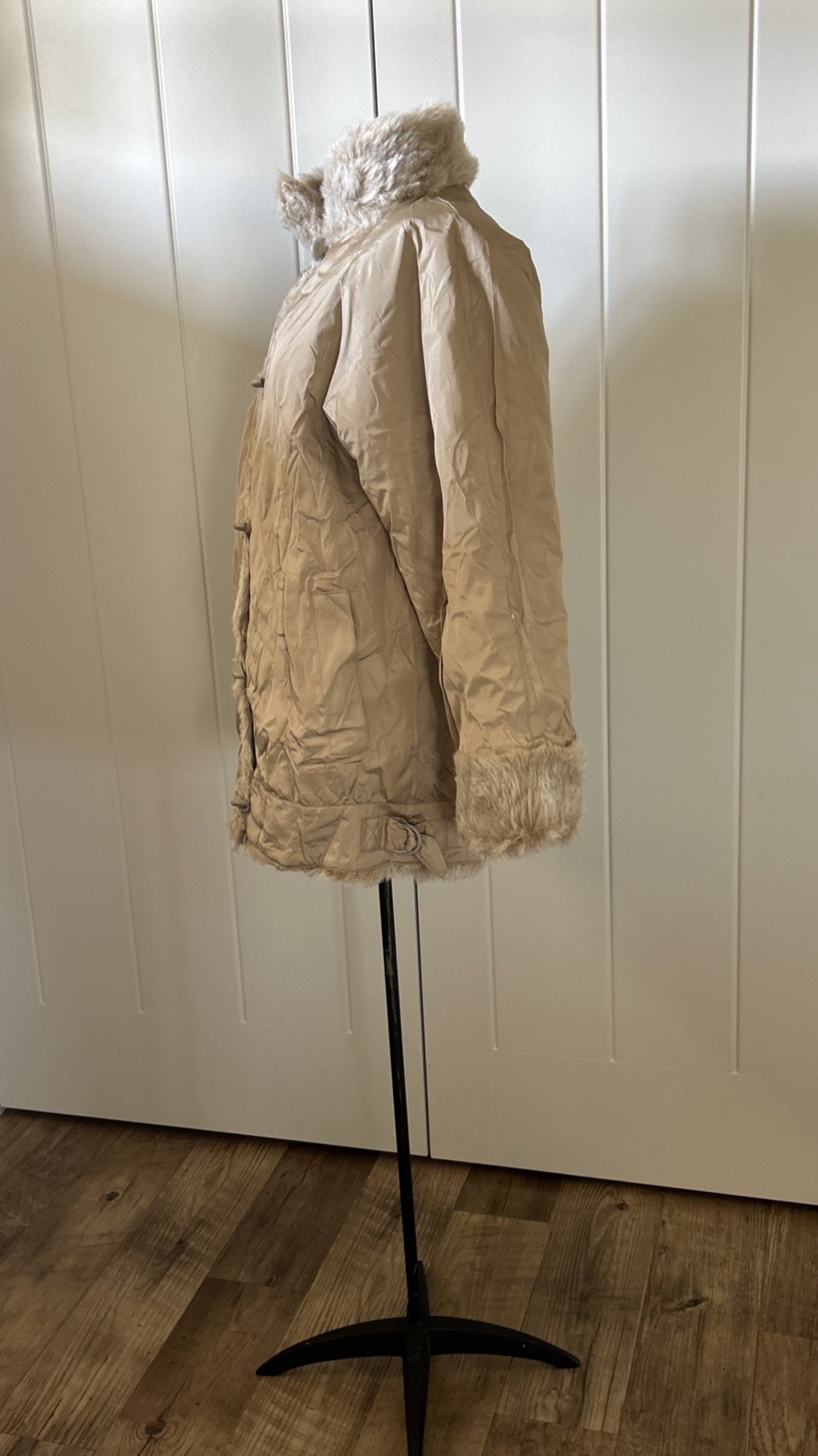Vintage 1970’s Russel Taylor Faux Fur Reversible Jacket New With Tags Size 4