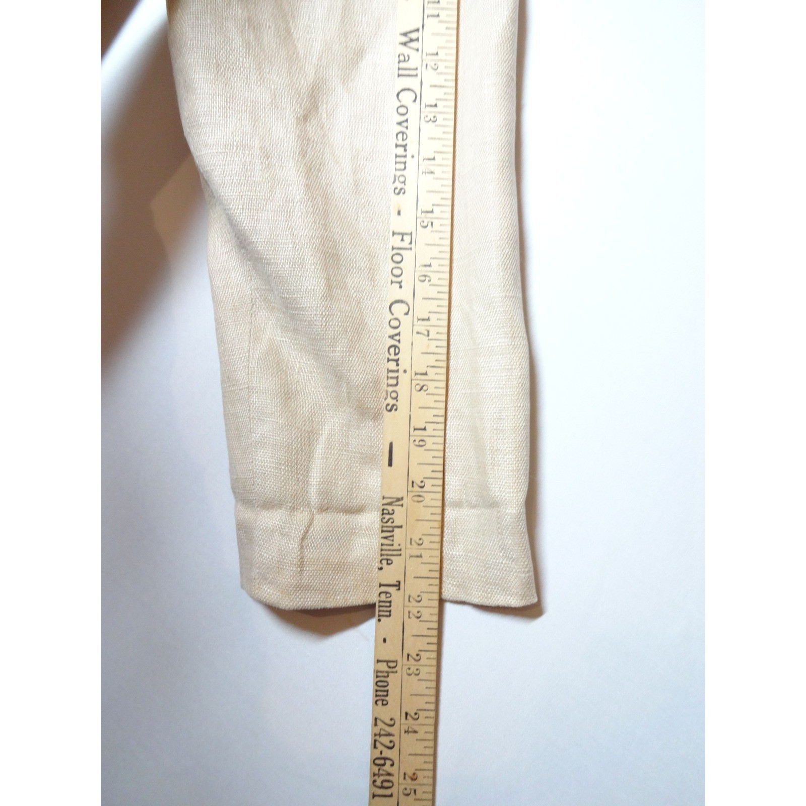 VTG Giraffe Skirt Suit Set Women 10 Beige Linen Blend 90s Professional Career