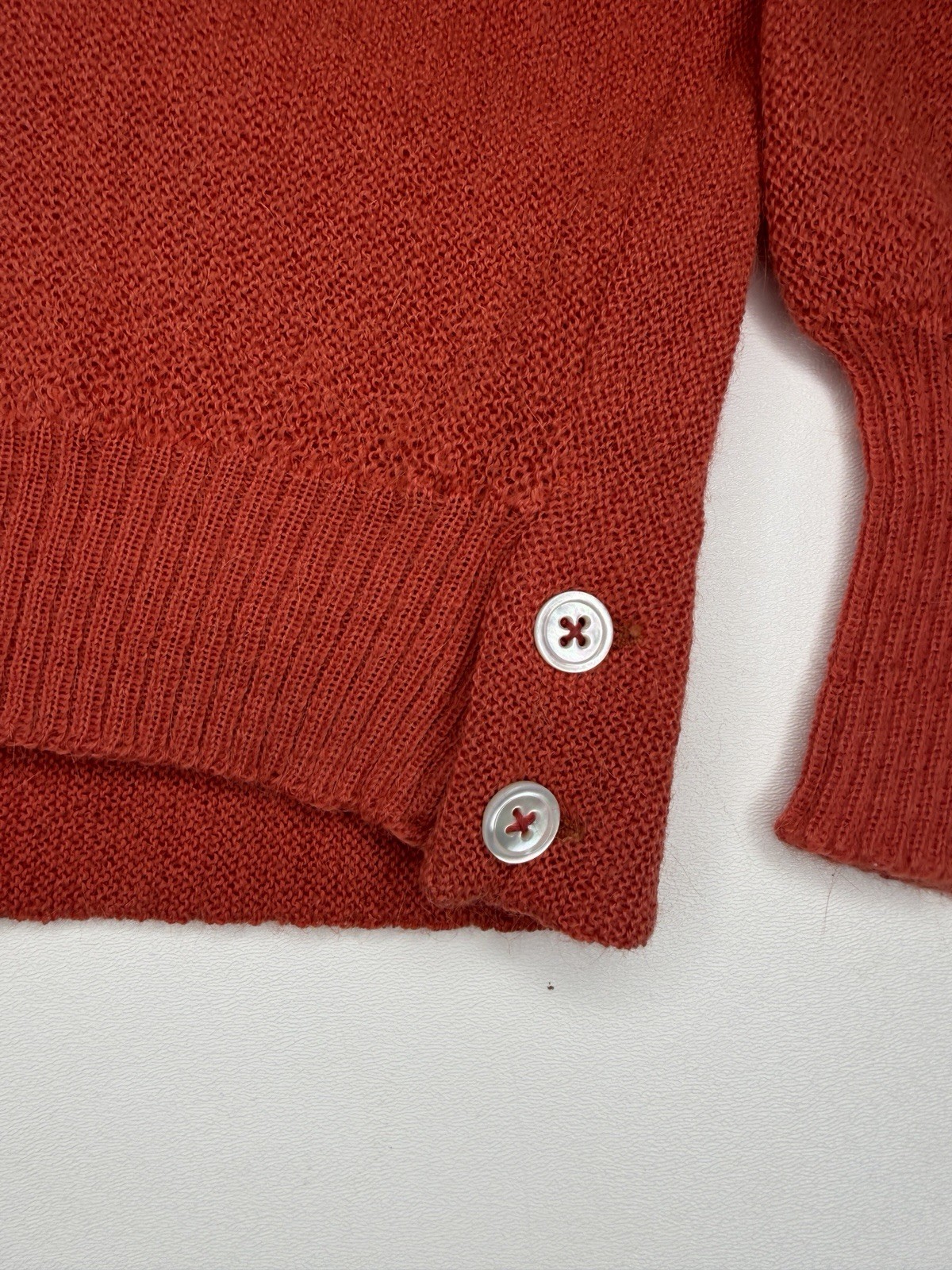 Vintage Church Original Union Made 1950’s Alpaca Cardigan Sweater Unisex L