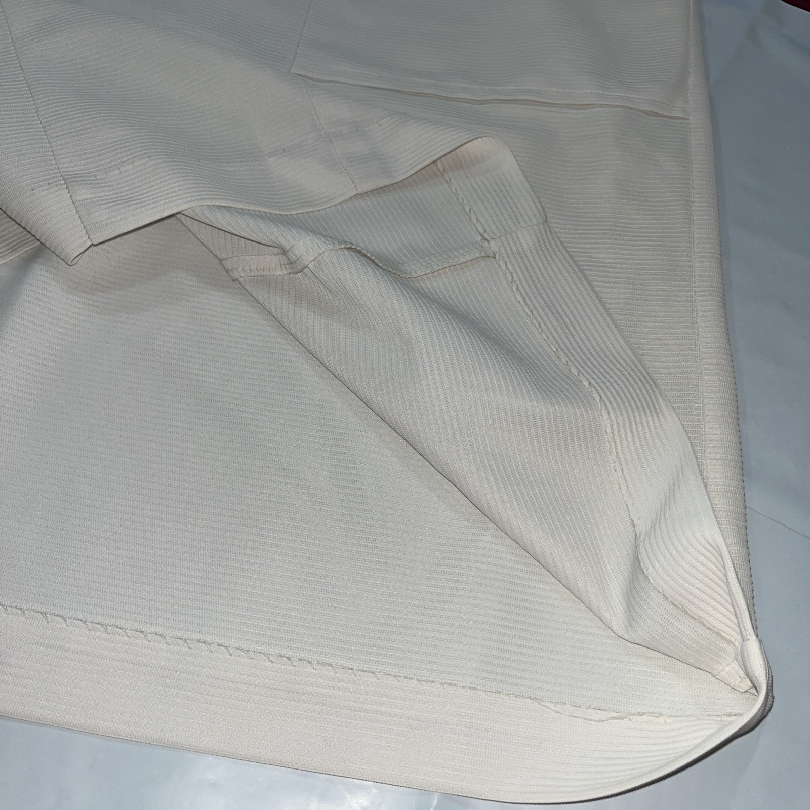 NURSE White 1/2 Button Dress 2xl Point Collar, Pockets Short Sleeves Ratched VTG