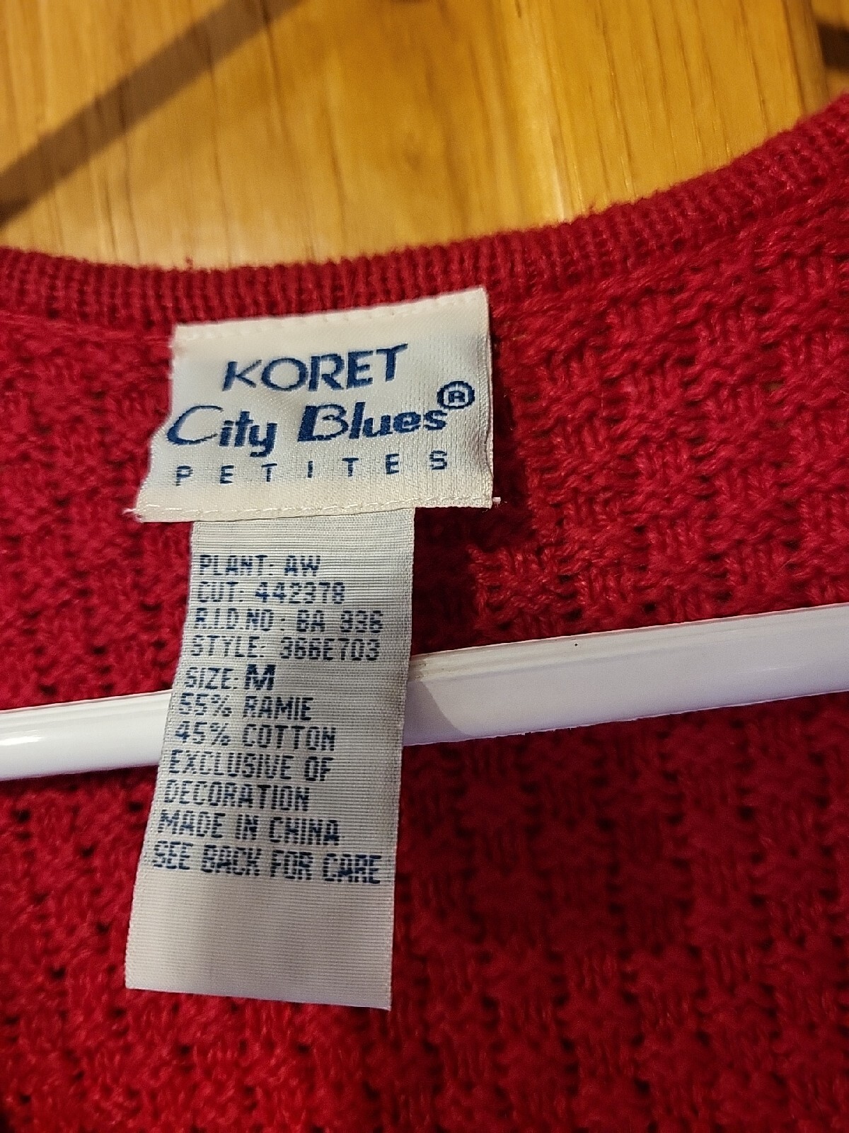 VTG Koret City Blues USA Patriotic Embroidered W/Buttons Zip Sweater Vest….