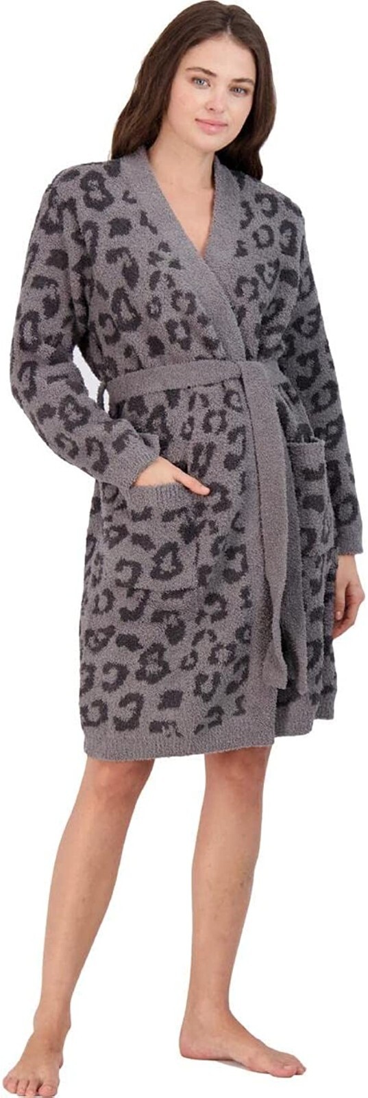NEW Barefoot Dreams cozychic in The Wild Robe Size S #R66