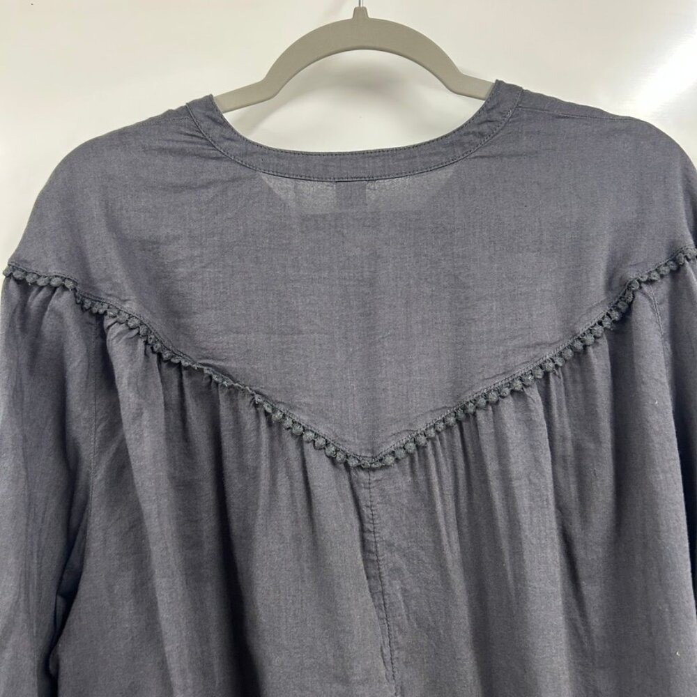 XL Old Navy Boho Peasant Blouse Ren Fair Cottagecore Romantic Flowy