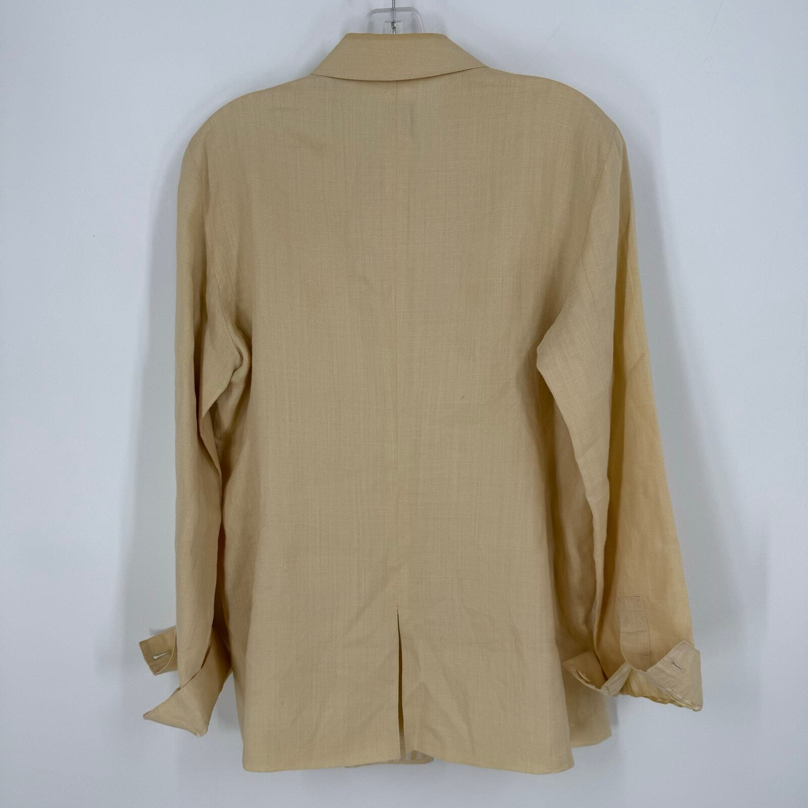 Vintage Armani Collezioni Womens Blazer Jacket Size 10 Made in Italy