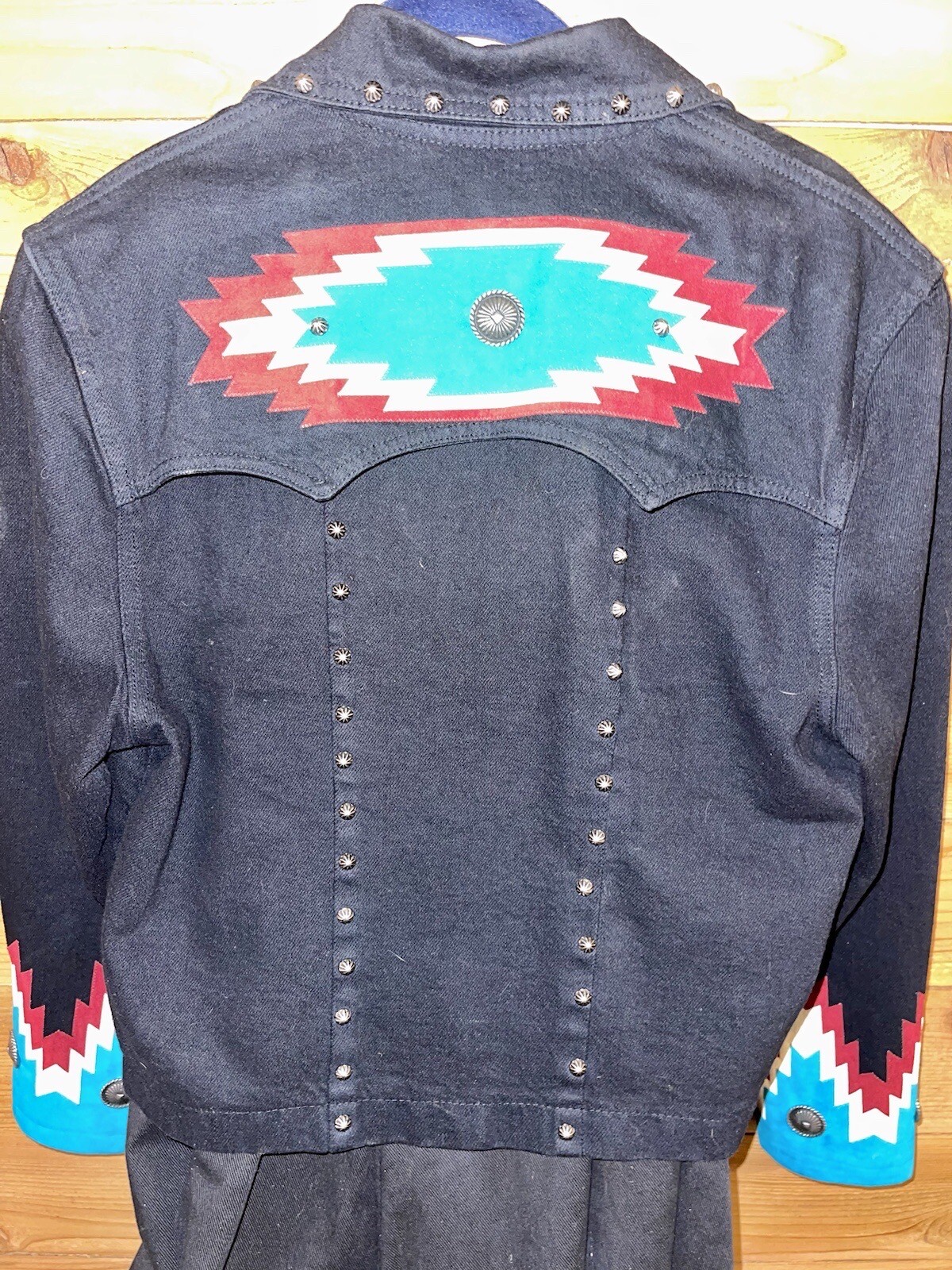 Vintage Sedona Western Cowgirl Aztec Southwest Jacket And Skirt Suit Set Size M