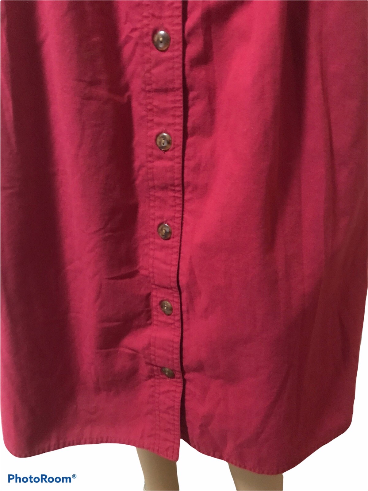Vintage 1980’s Allison Smith Petites Women’s Size 10 Pink Button Down Maxi Skirt