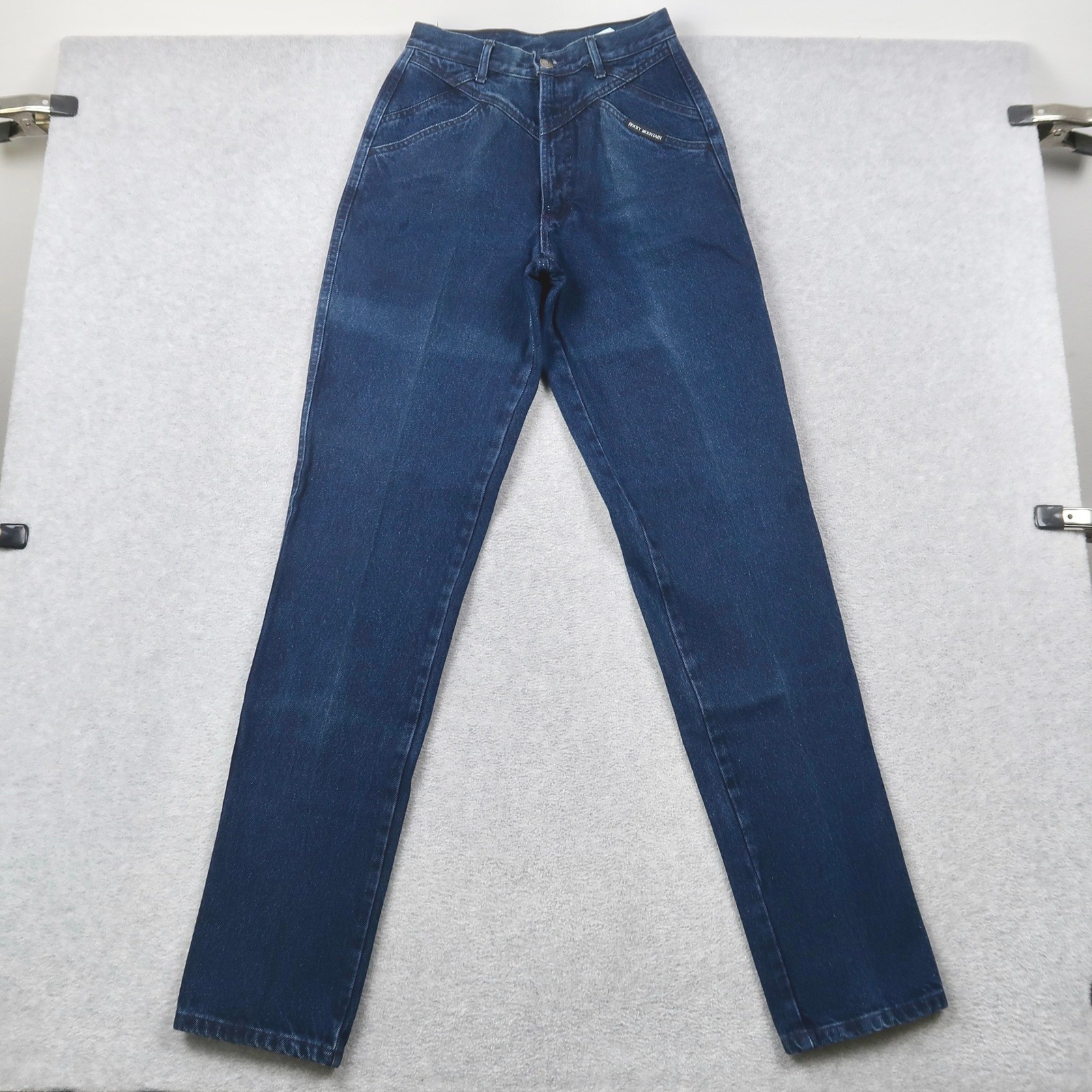 Rocky Mountain Clothing Co Vintage Western Jeans Dark Wash High Waist 29/9 x 36