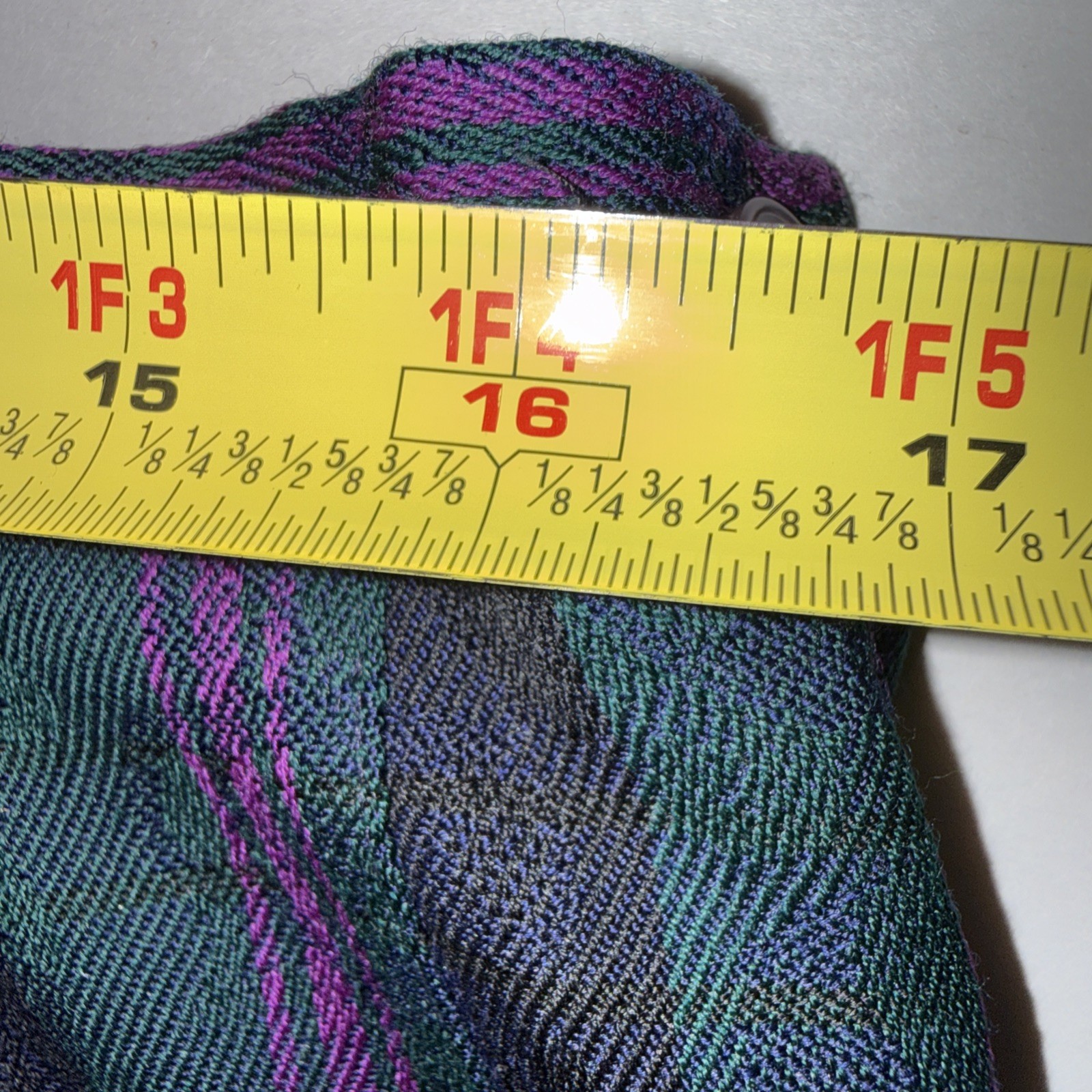 VTG Pendleton Wool Tartan Plaid Skirt Pleated Navy Pink Green Size 16 Timeless