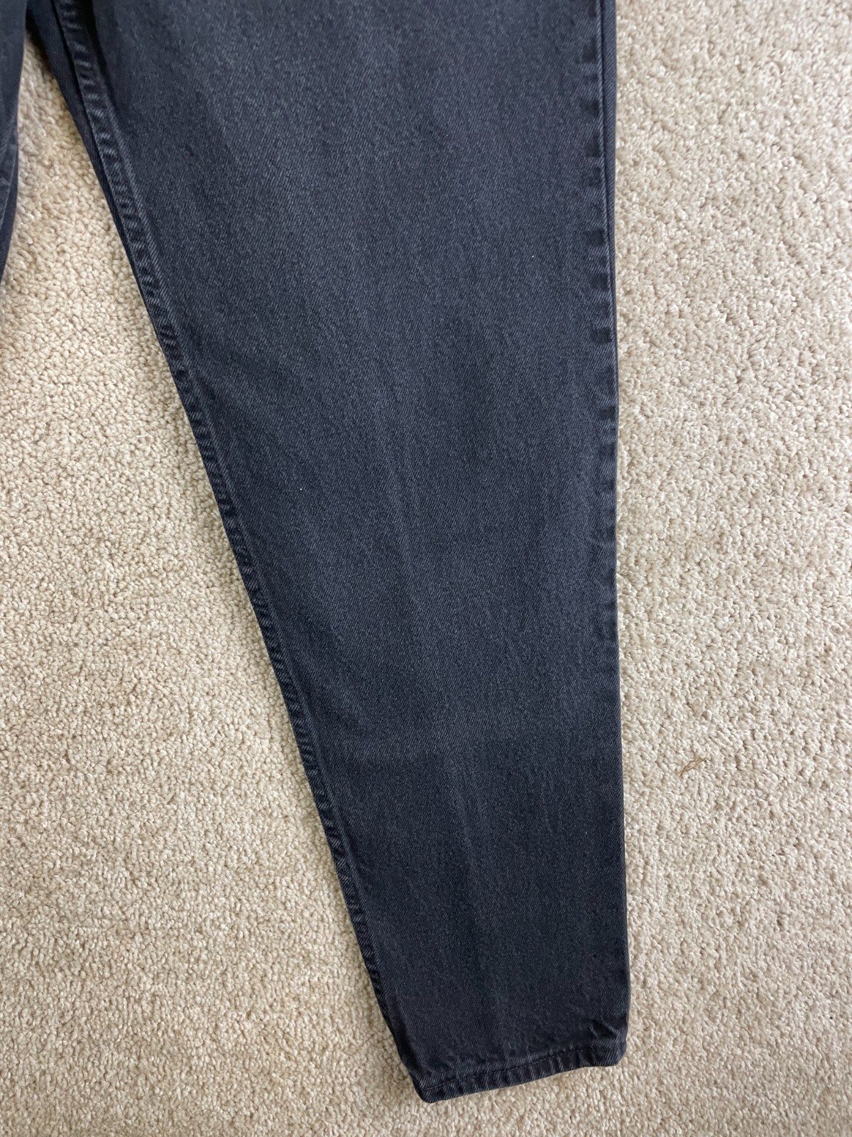 Vintage Zena Jeans Womens 26×29 Denim Mom Jeans High Rise Black