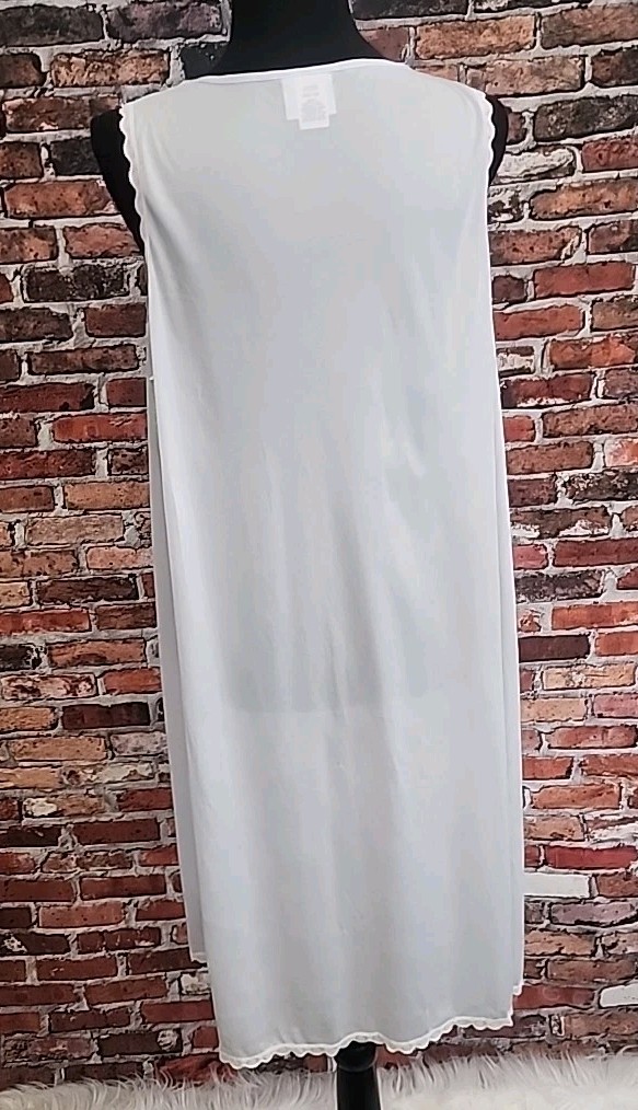 Vintage Nightgown Nighty Babydoll Slip Dress Lace 50’s 60’s Cottagecore New Blue